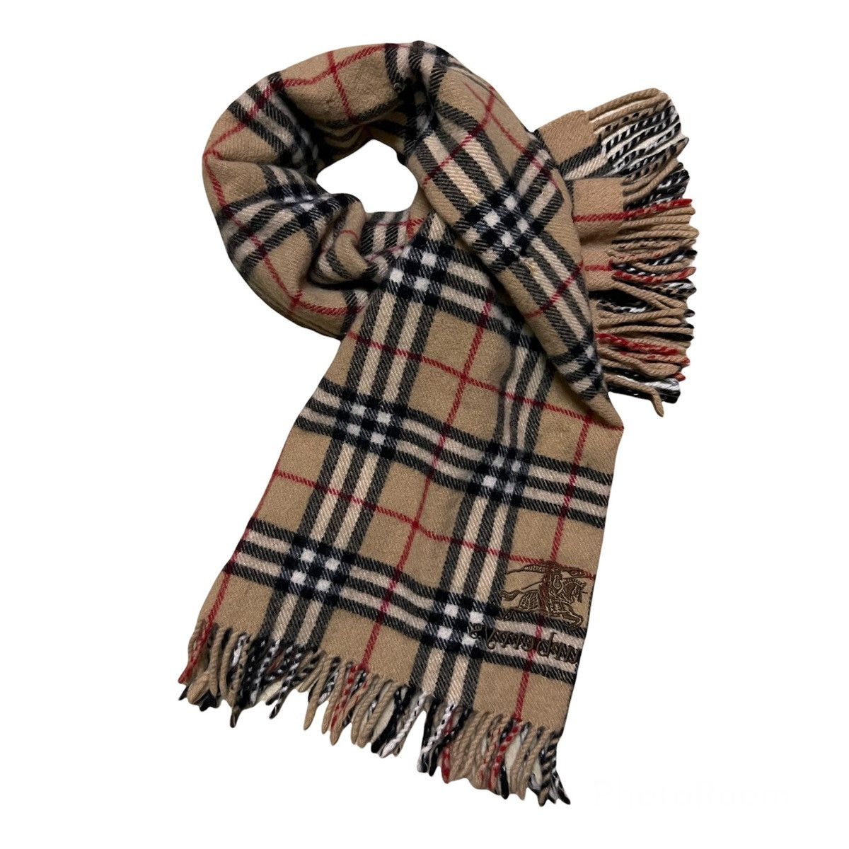 Burberry Vintage Burberrys Nova Check Scarf Size ONE SIZE - 1 Thumbnail
