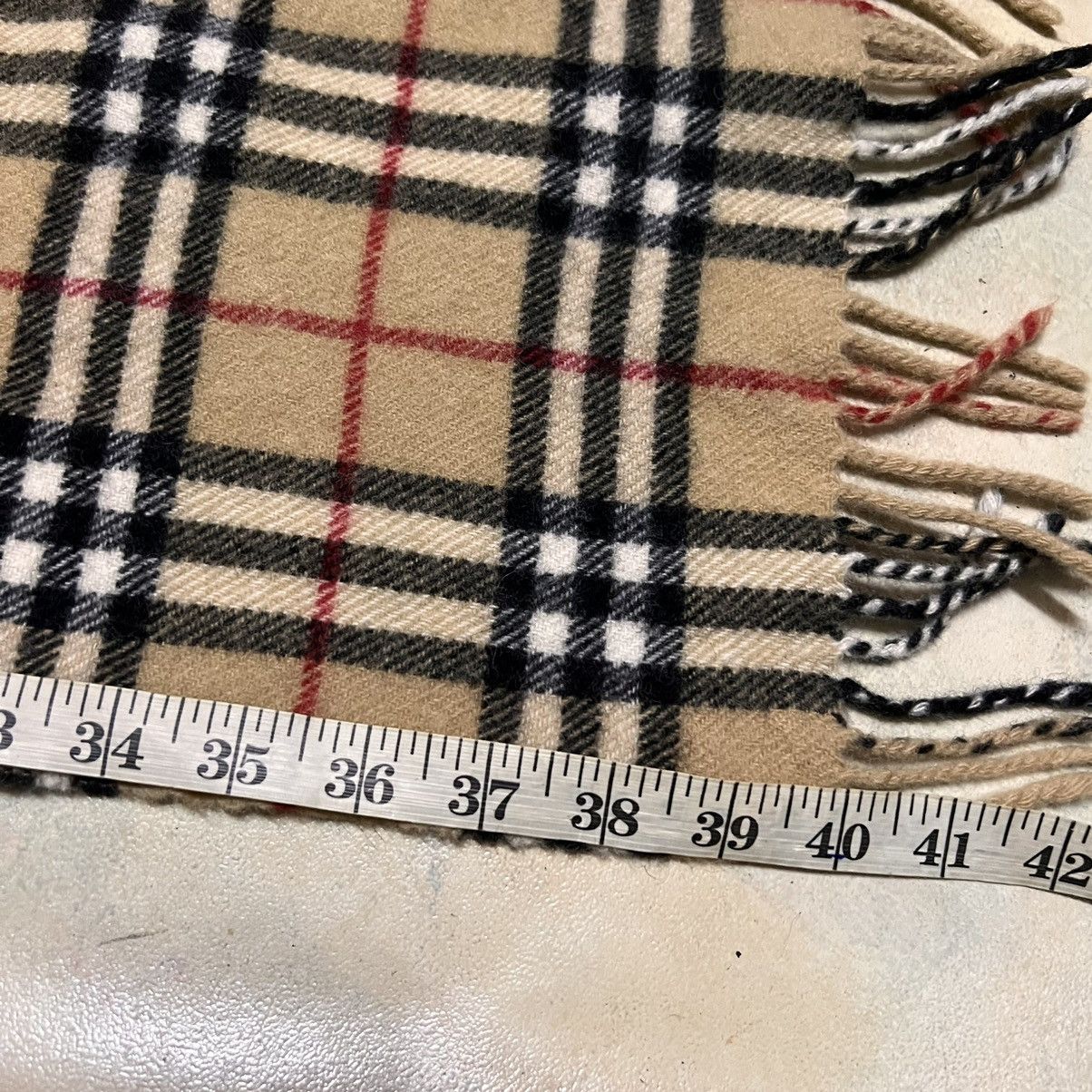 Burberry Vintage Burberrys Nova Check Scarf Size ONE SIZE - 7 Thumbnail