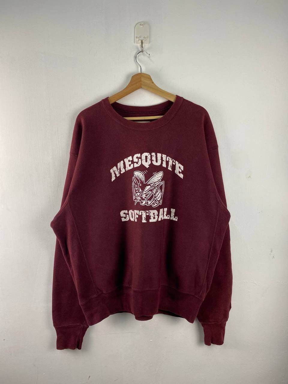 Vintage 90s Champion Sweatshirt Mesquite Softball