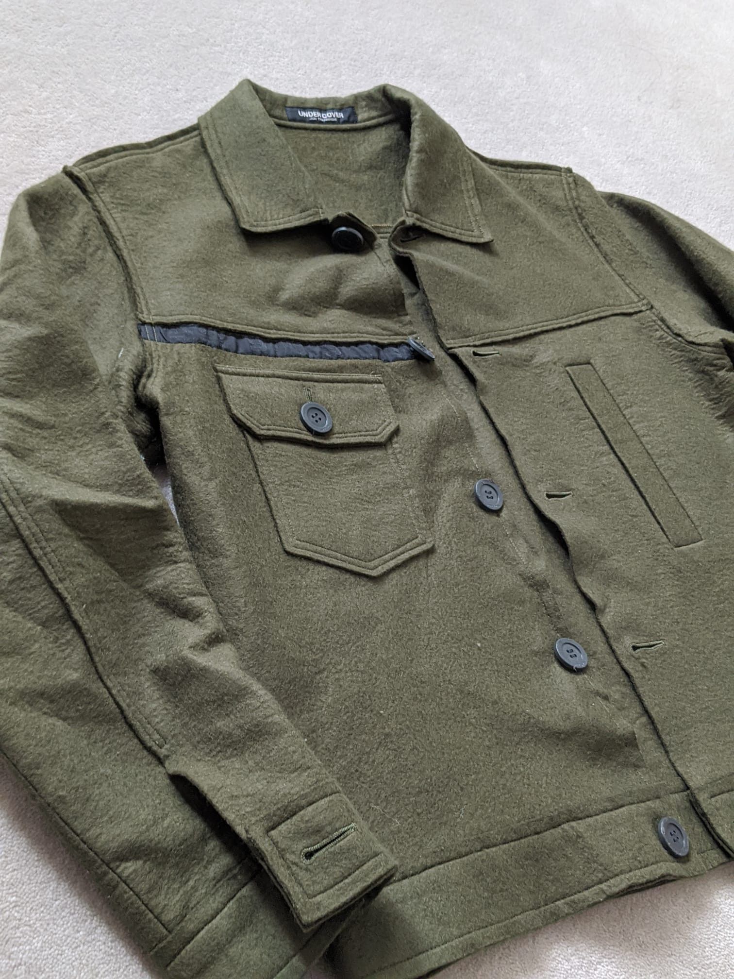 Undercover AW 1996 - "Wire" Collection Wool Felt Trucker Size US M / EU 48-50 / 2 - 5 Thumbnail