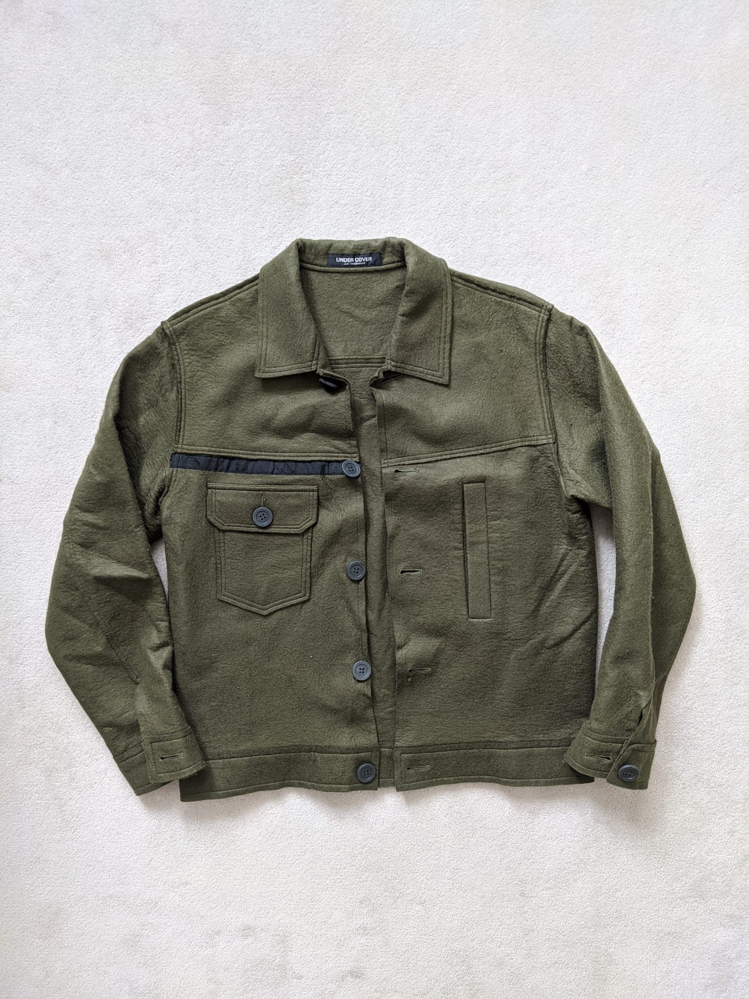 Undercover AW 1996 - "Wire" Collection Wool Felt Trucker Size US M / EU 48-50 / 2 - 1 Thumbnail