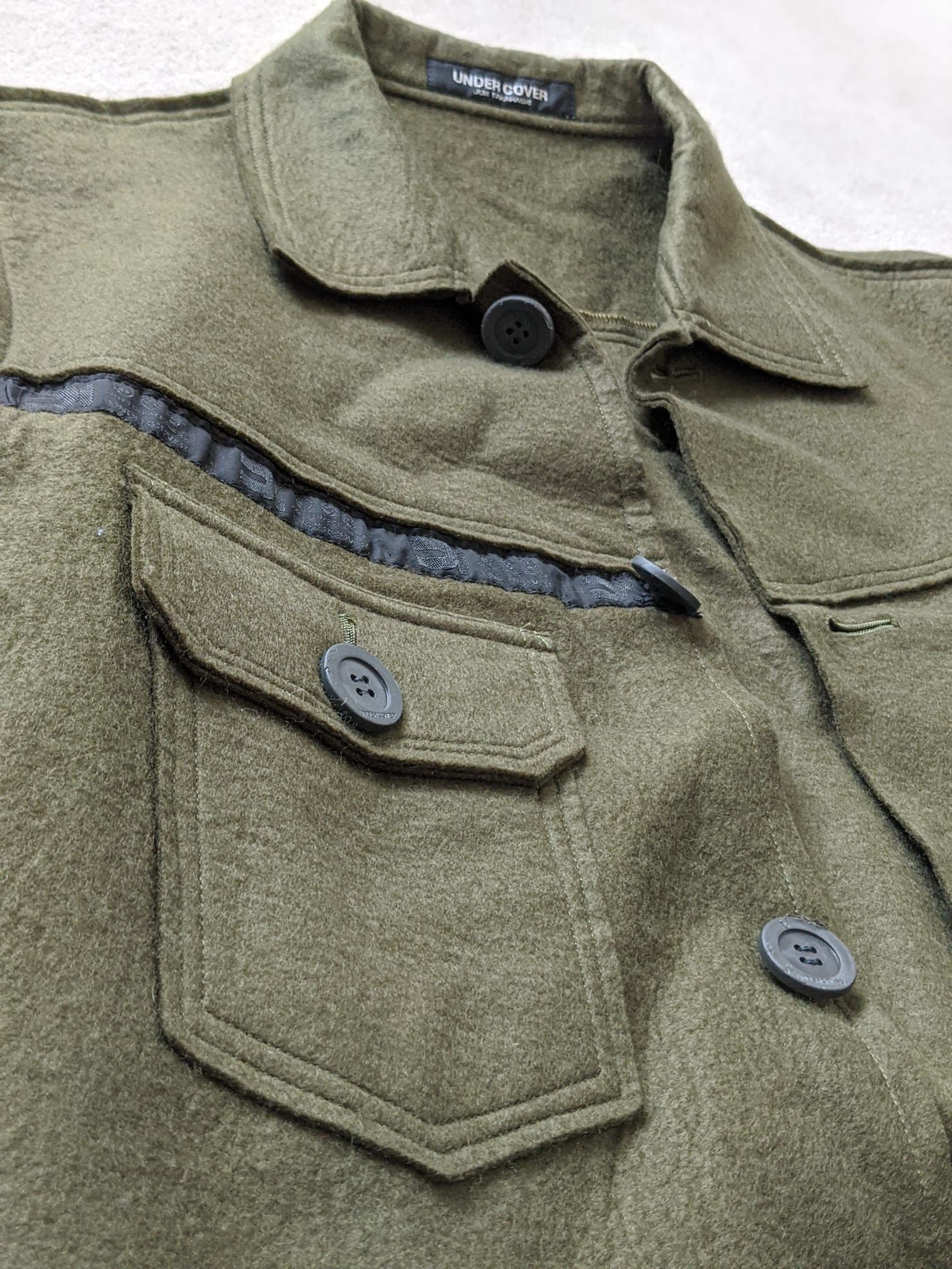 Undercover AW 1996 - "Wire" Collection Wool Felt Trucker Size US M / EU 48-50 / 2 - 6 Thumbnail