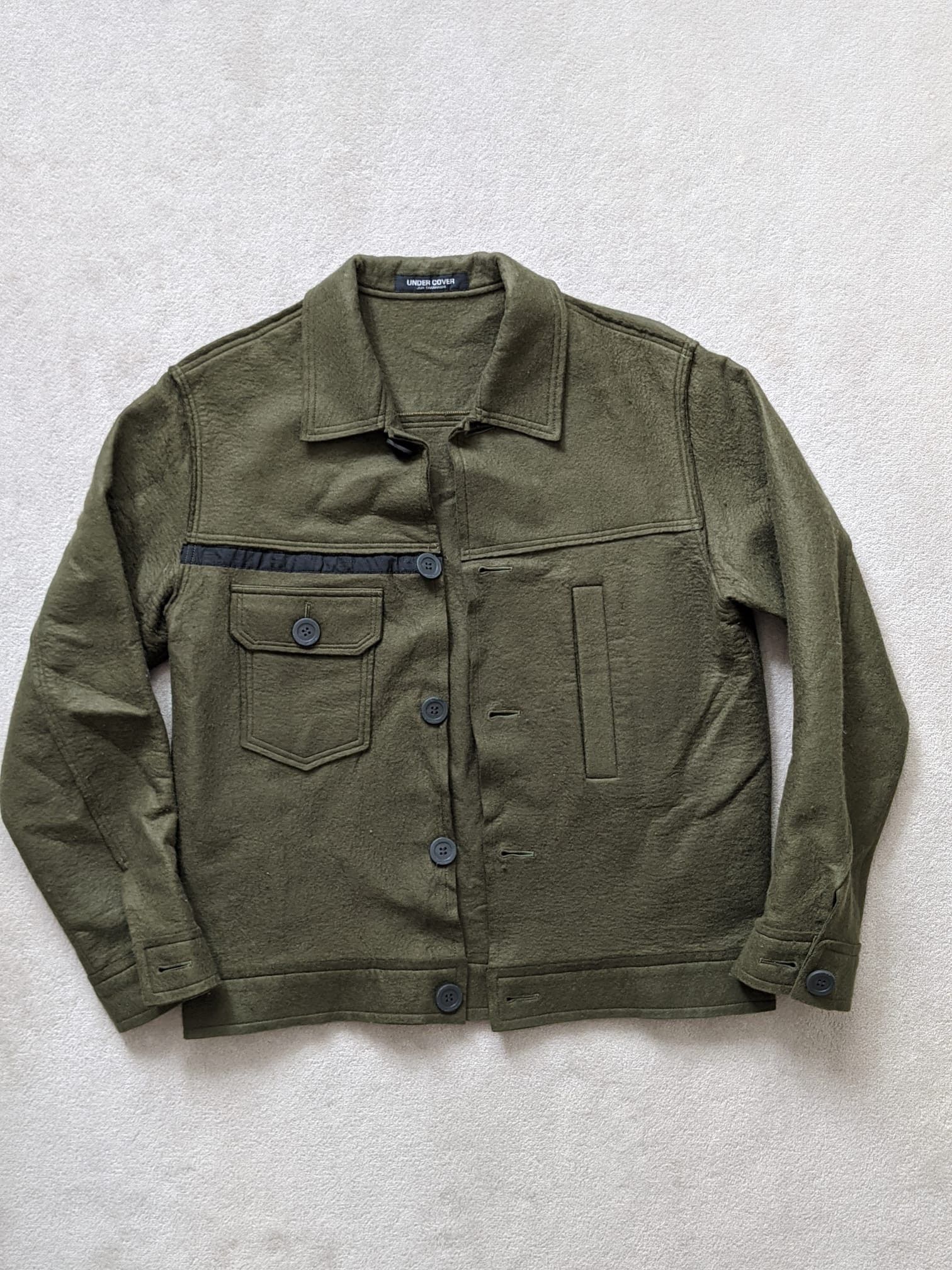 Undercover AW 1996 - "Wire" Collection Wool Felt Trucker Size US M / EU 48-50 / 2 - 3 Thumbnail