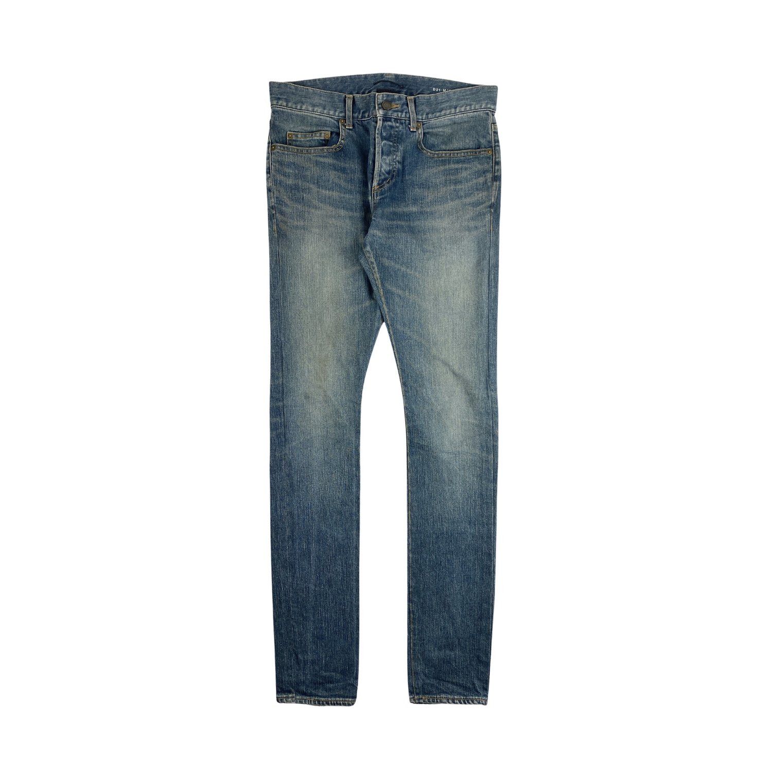 Saint Laurent Paris Saint Laurent D01 Stone Wash Jeans Size US 29 - 2 Thumbnail