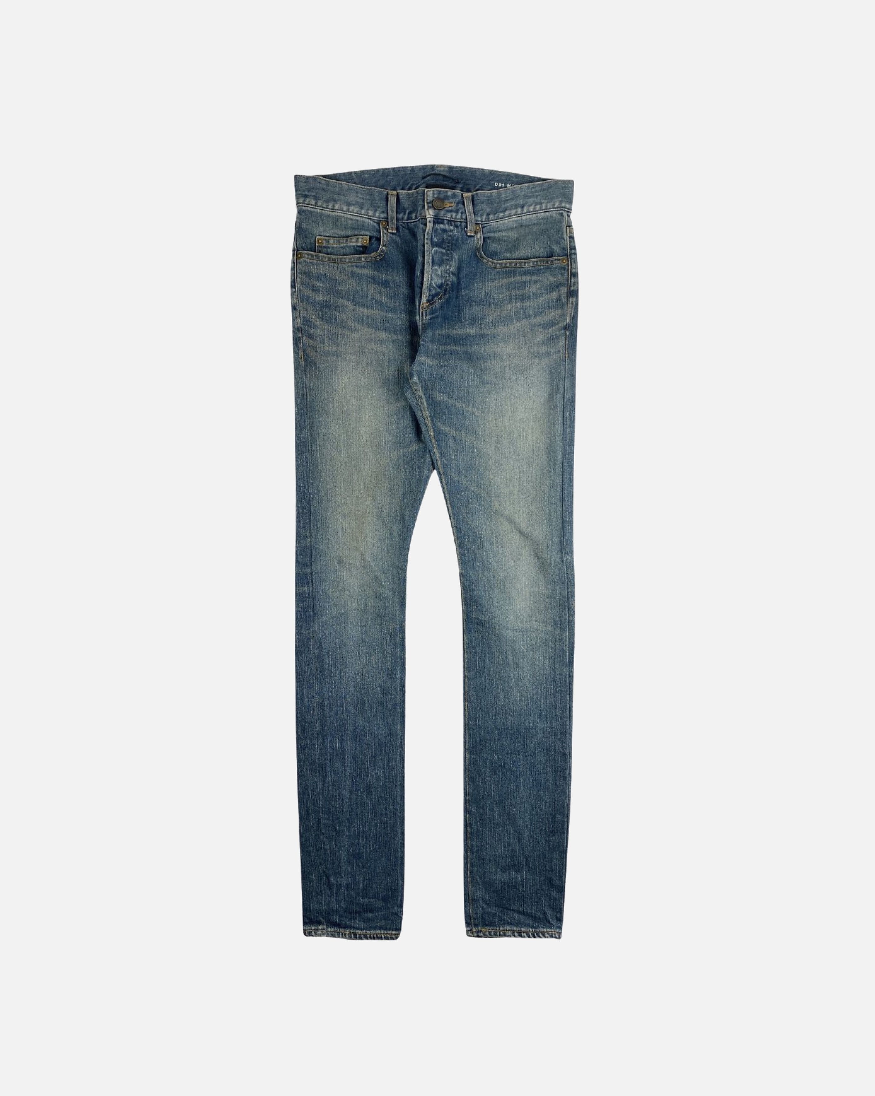 Saint Laurent Paris Saint Laurent D01 Stone Wash Jeans Size US 29 - 1 Thumbnail