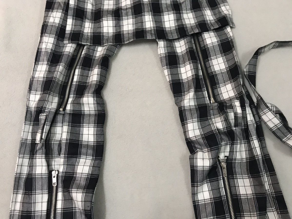 Designer × Seditionaries RARE!Vintage Tartan Bondage Punk Multizipper Pants Size US 31 - 3 Thumbnail