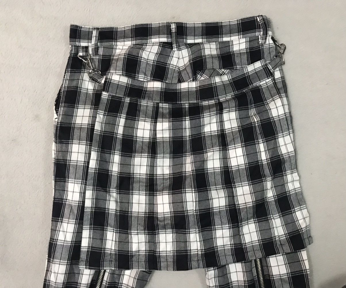 Designer × Seditionaries RARE!Vintage Tartan Bondage Punk Multizipper Pants Size US 31 - 5 Thumbnail