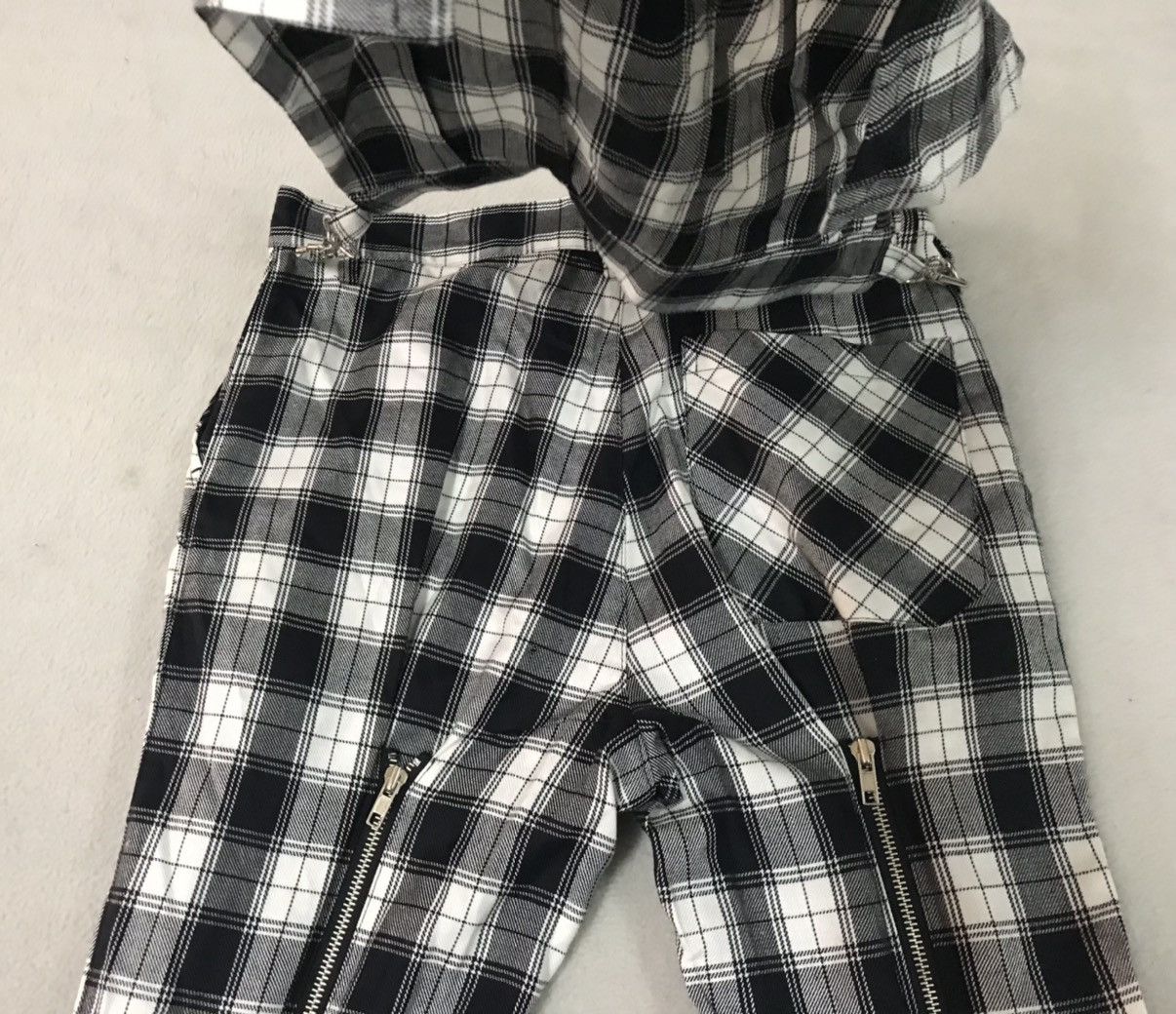 Designer × Seditionaries RARE!Vintage Tartan Bondage Punk Multizipper Pants Size US 31 - 6 Thumbnail