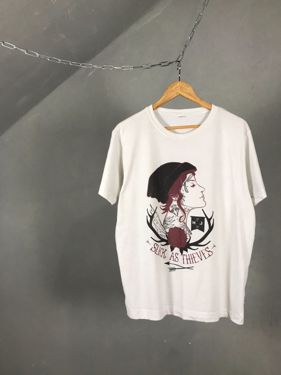 Other × Vintage Slick as Thieves vintage streetwear tee Size US L / EU 52-54 / 3 - 1 Thumbnail