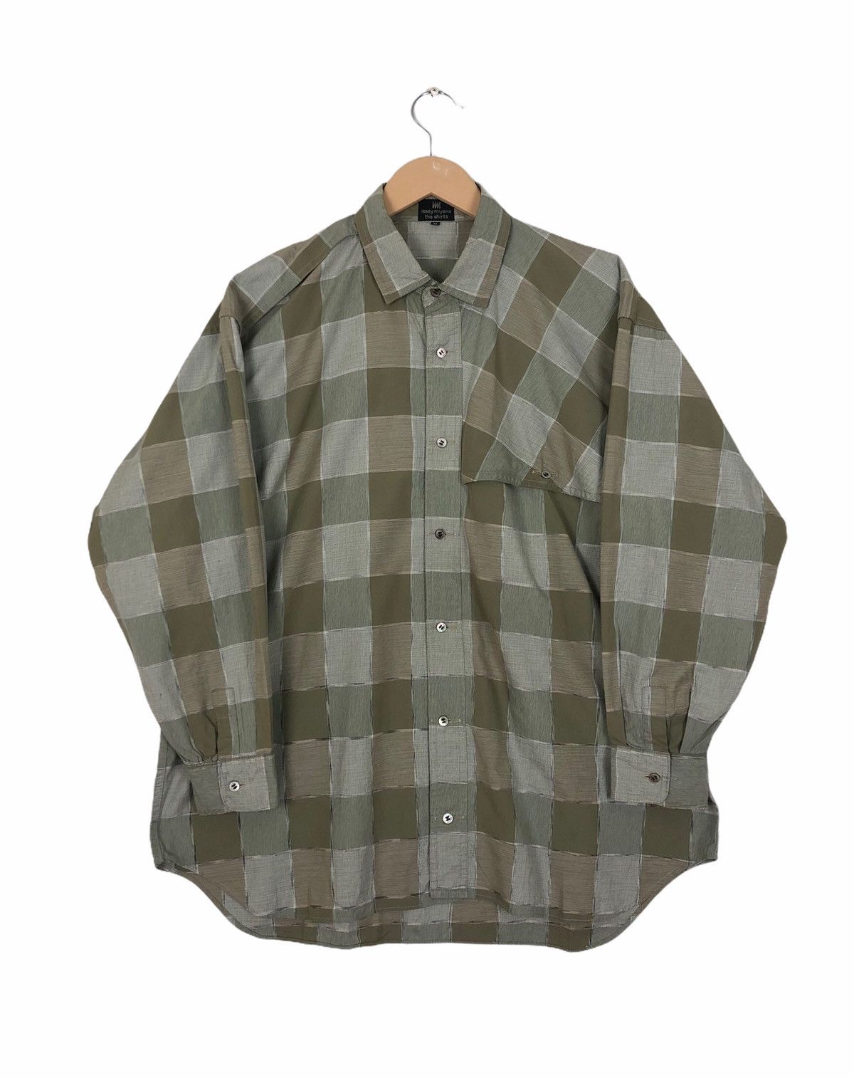Issey Miyake Masterclass 90s Issey Miyake Oversized Button LS Shirt Size US L / EU 52-54 / 3 - 3 Thumbnail