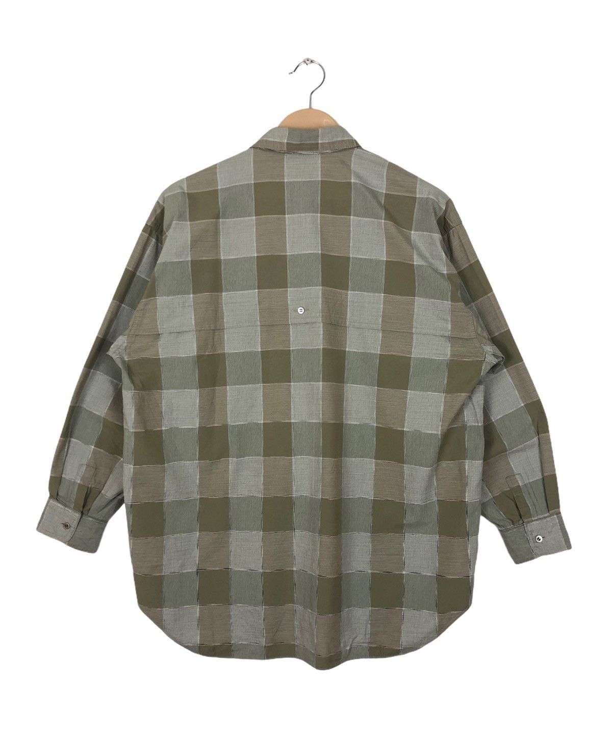 Issey Miyake Masterclass 90s Issey Miyake Oversized Button LS Shirt Size US L / EU 52-54 / 3 - 9 Thumbnail