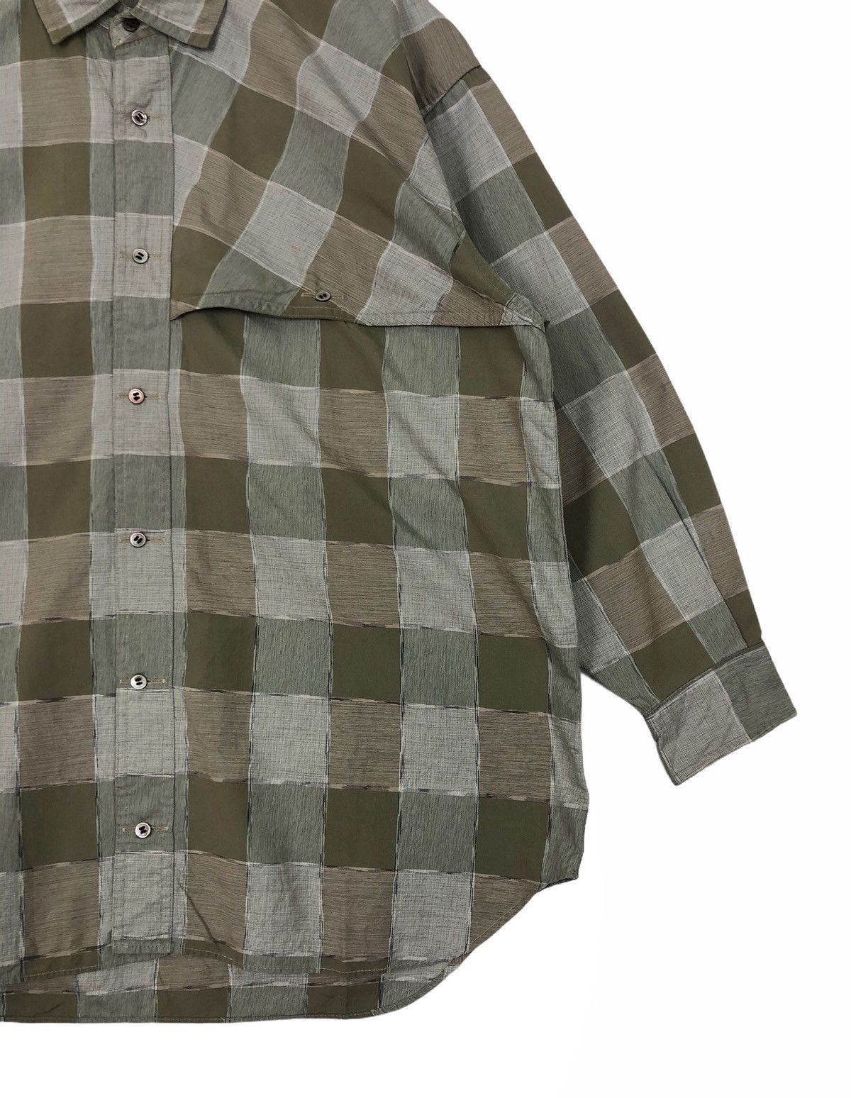 Issey Miyake Masterclass 90s Issey Miyake Oversized Button LS Shirt Size US L / EU 52-54 / 3 - 8 Thumbnail