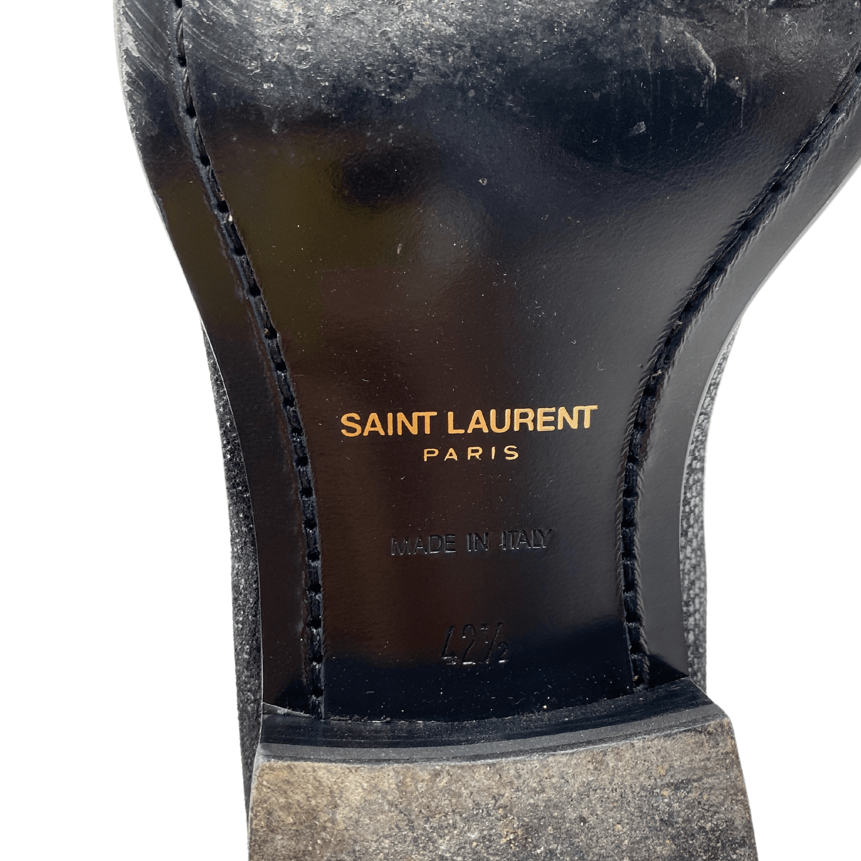 Saint Laurent Paris Saint Laurent Tejus-Embossed Suede Jodphur Boots Size US 9.5 / EU 42-43 - 10 Thumbnail