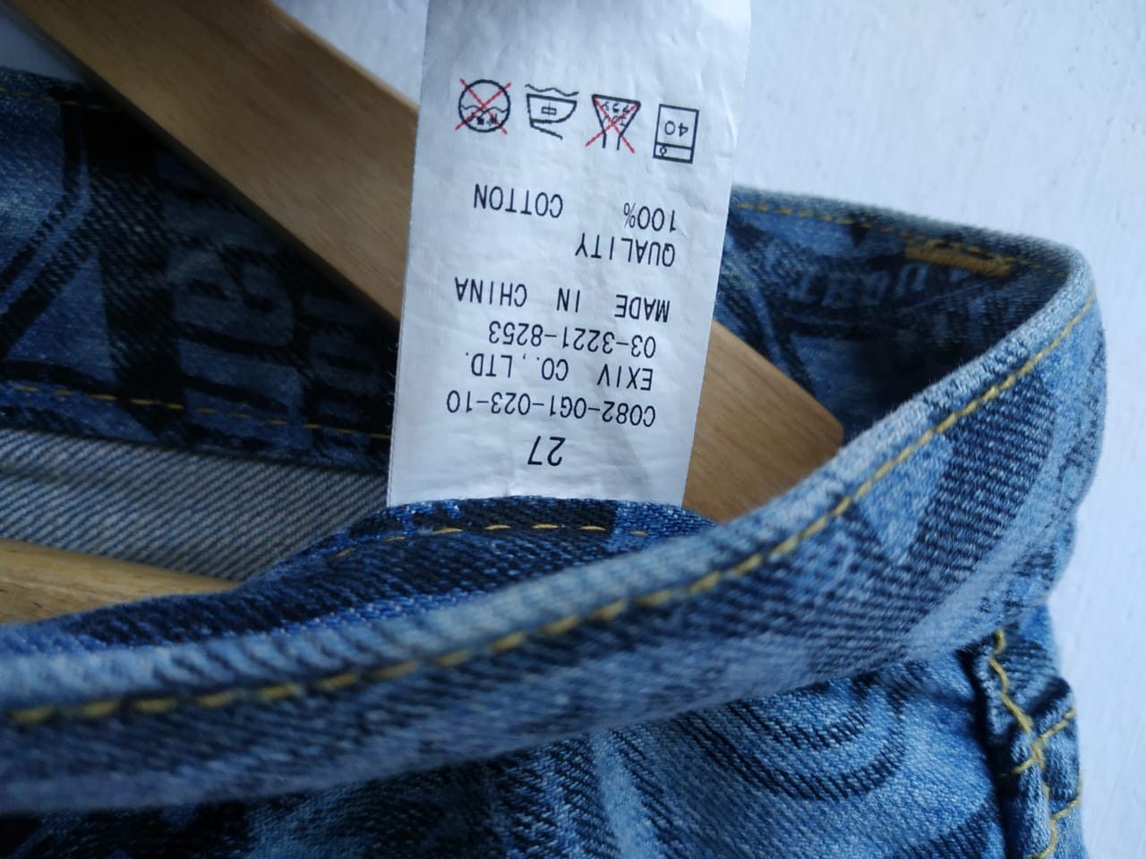 Beauty Beast × If Six Was Nine × Japanese Brand Co & Lu Japan, Allover Print Jeans Size US 30 / EU 46 - 8 Thumbnail