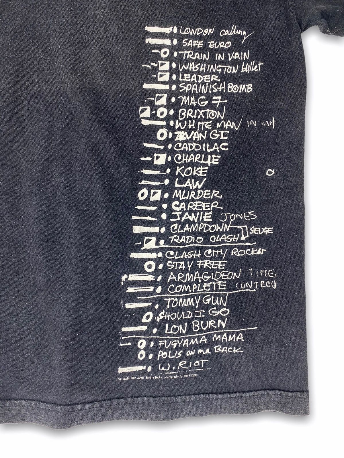 Band Tees Vintage rare The Clash Joe Strummer Size US M / EU 48-50 / 2 - 6 Thumbnail