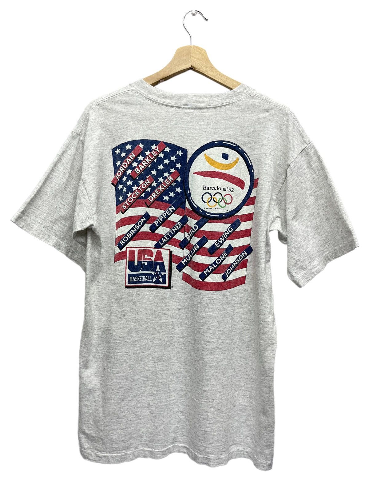 Salem Sportswear × USA Olympics × Vintage 🔥92’ OLYMPIC CHAMPIONS DREAM TEAMS SALEM SPORTWEAR #00016 Size US M / EU 48-50 / 2 - 3 Thumbnail