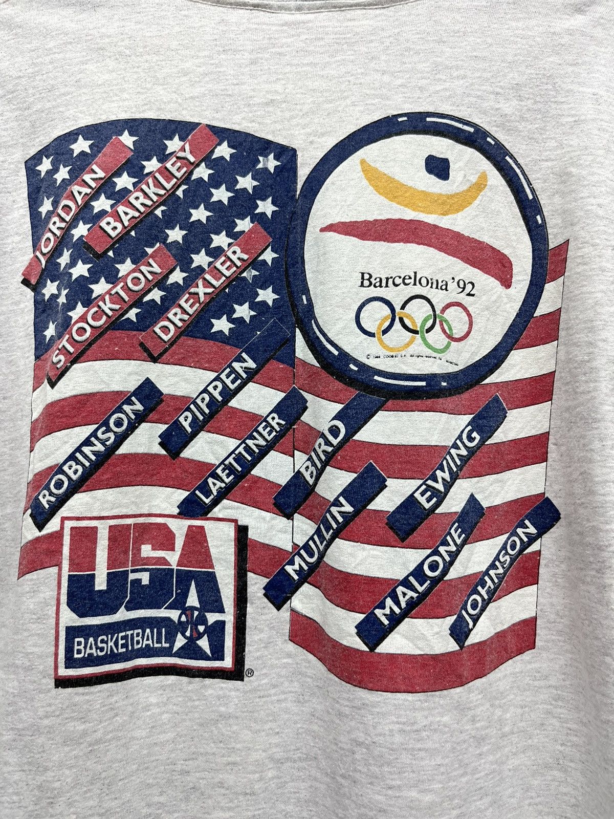 Salem Sportswear × USA Olympics × Vintage 🔥92’ OLYMPIC CHAMPIONS DREAM TEAMS SALEM SPORTWEAR #00016 Size US M / EU 48-50 / 2 - 8 Thumbnail