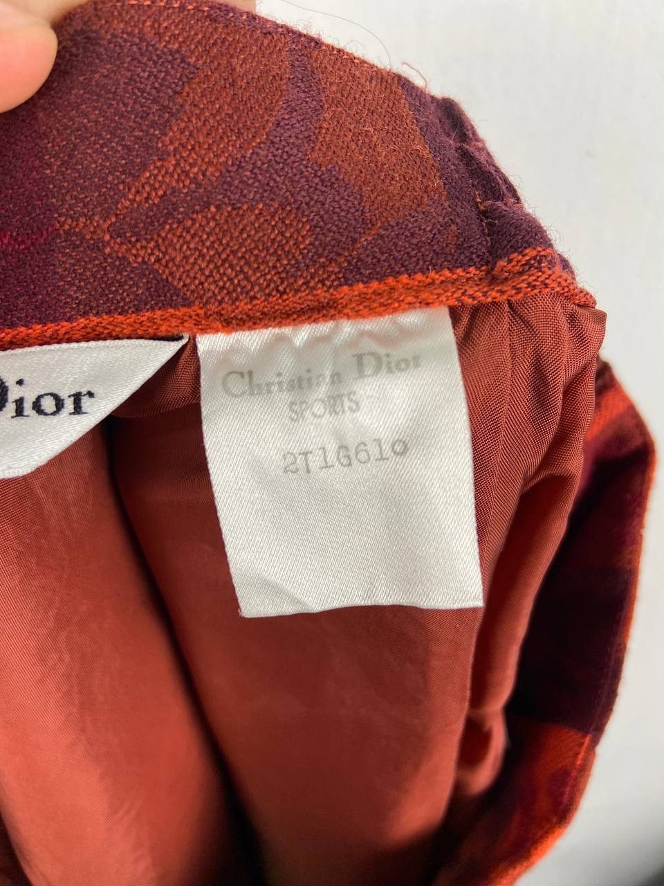 Christian Dior Monsieur Vintage 90s Christian Dior Sports Skirts Size 26" / US 2 / IT 38 - 3 Thumbnail