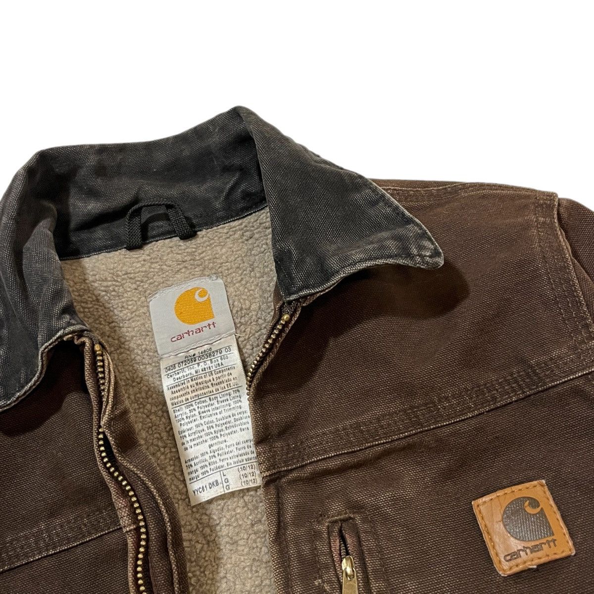 Carhartt Carhartt Fleece Lined Zip Coat Size US XS / EU 42 / 0 - 2 Thumbnail