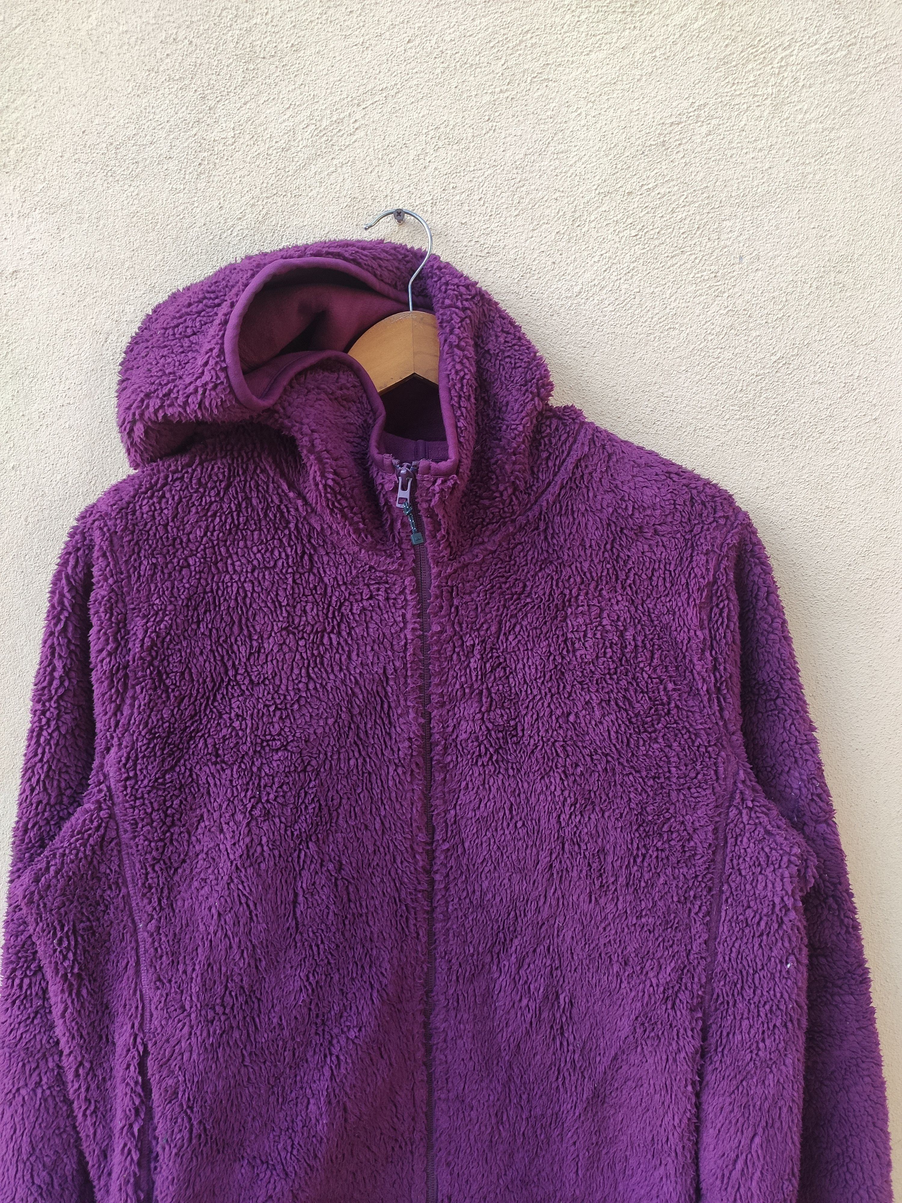 Japanese Brand 🔥 Uniqlo fleece sherpa hoodies Size US L / EU 52-54 / 3 - 3 Thumbnail