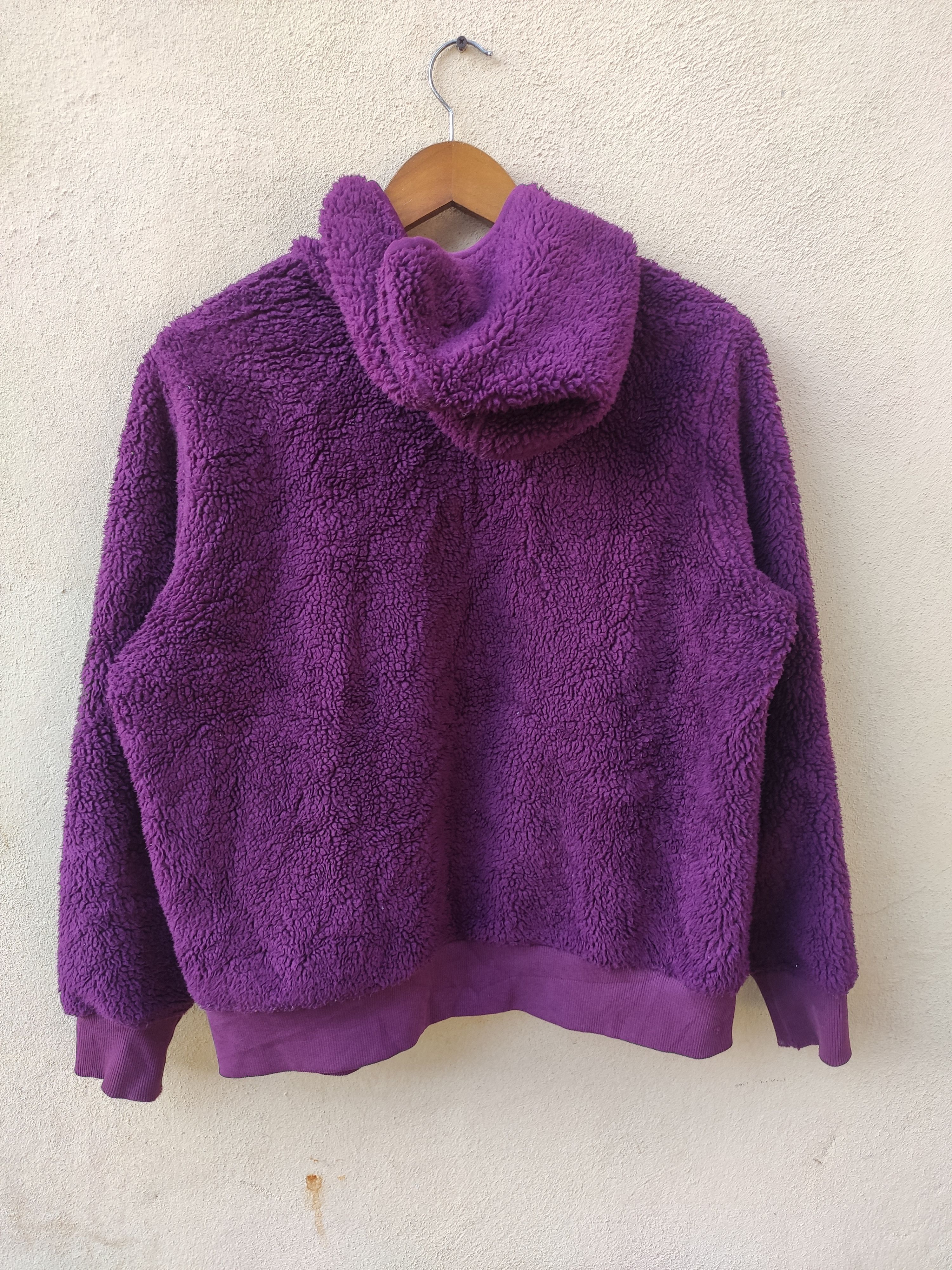 Japanese Brand 🔥 Uniqlo fleece sherpa hoodies Size US L / EU 52-54 / 3 - 4 Thumbnail