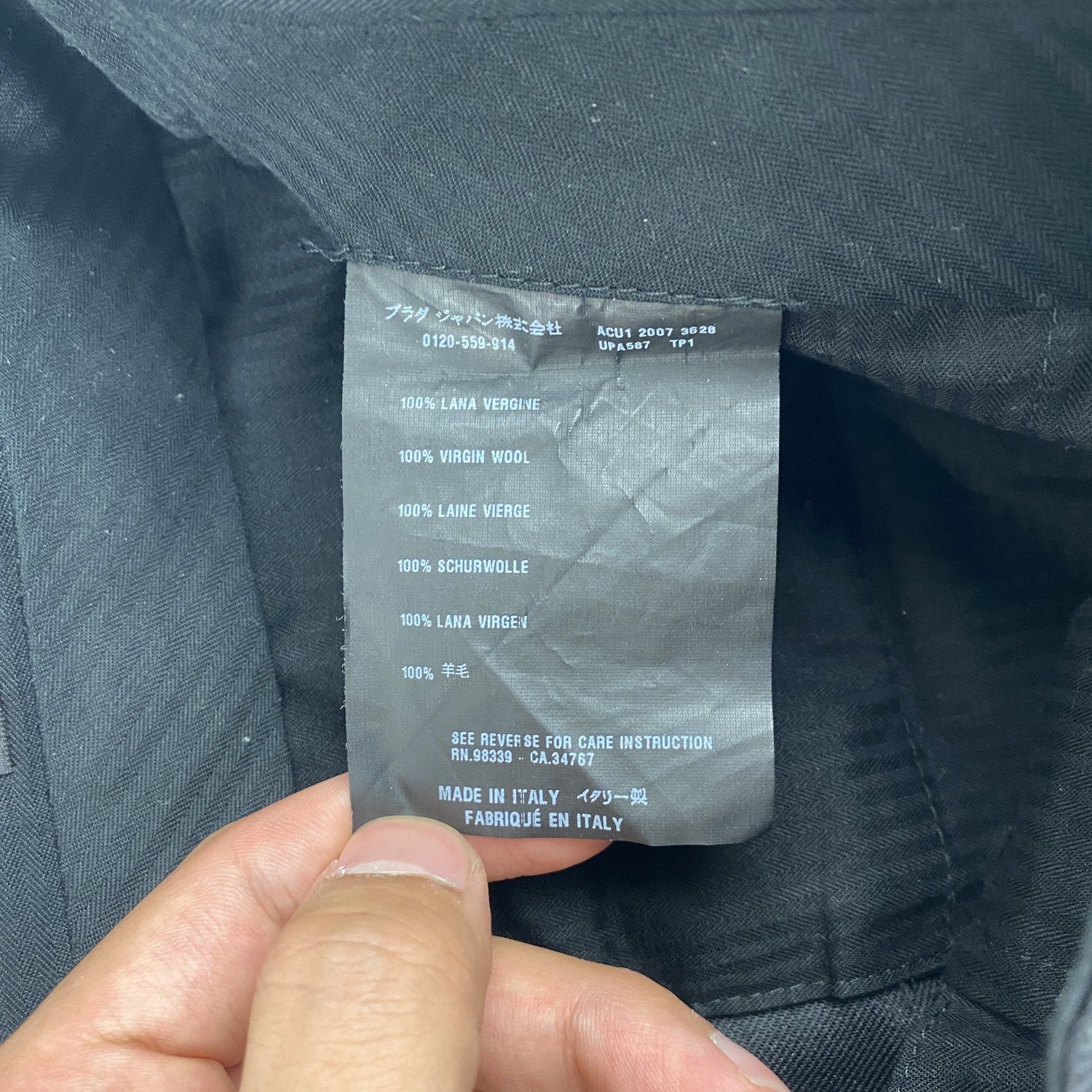 Prada Prada Grey Cuffed Trousers Size US 30 / EU 46 - 5 Thumbnail