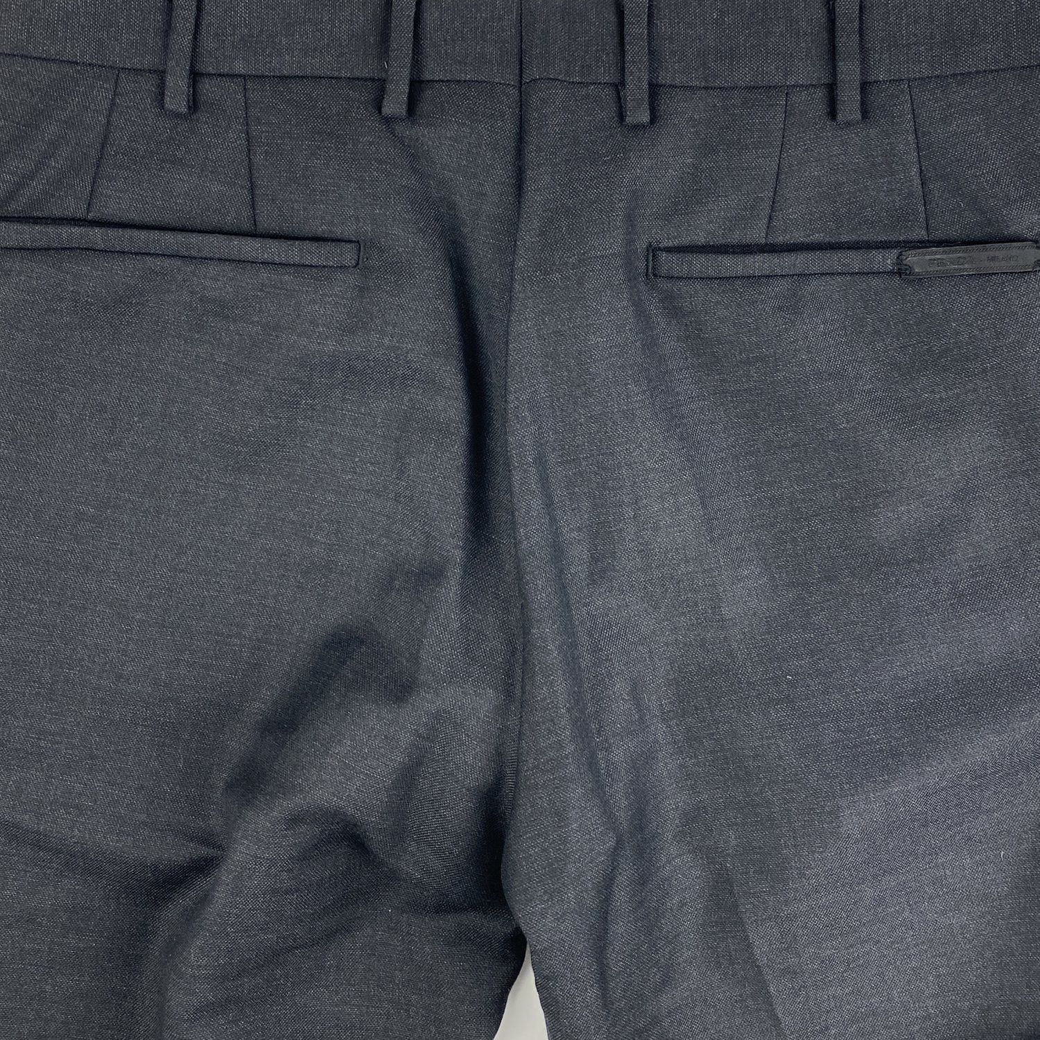 Prada Prada Grey Cuffed Trousers Size US 30 / EU 46 - 3 Thumbnail