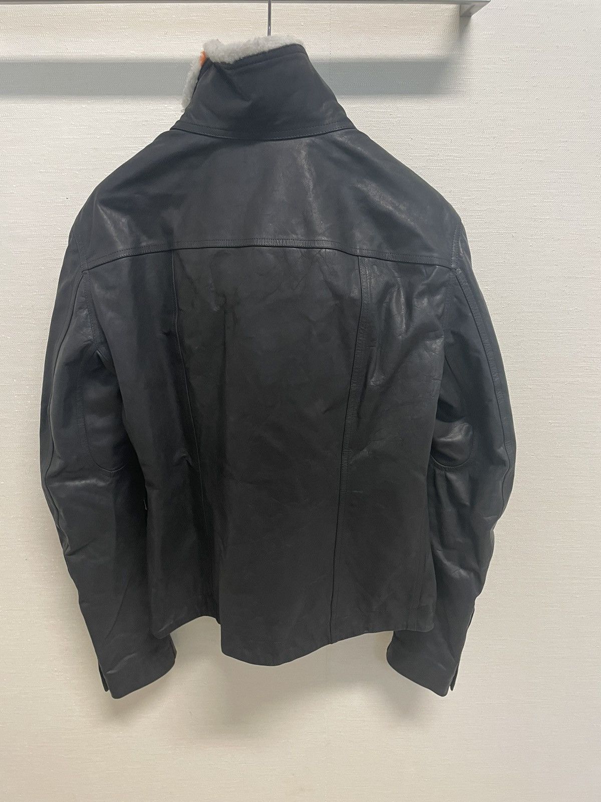 Rick Owens FW22 Strobe Bauhaus Half lined Shearling jacket sz52 Size US L / EU 52-54 / 3 - 4 Thumbnail