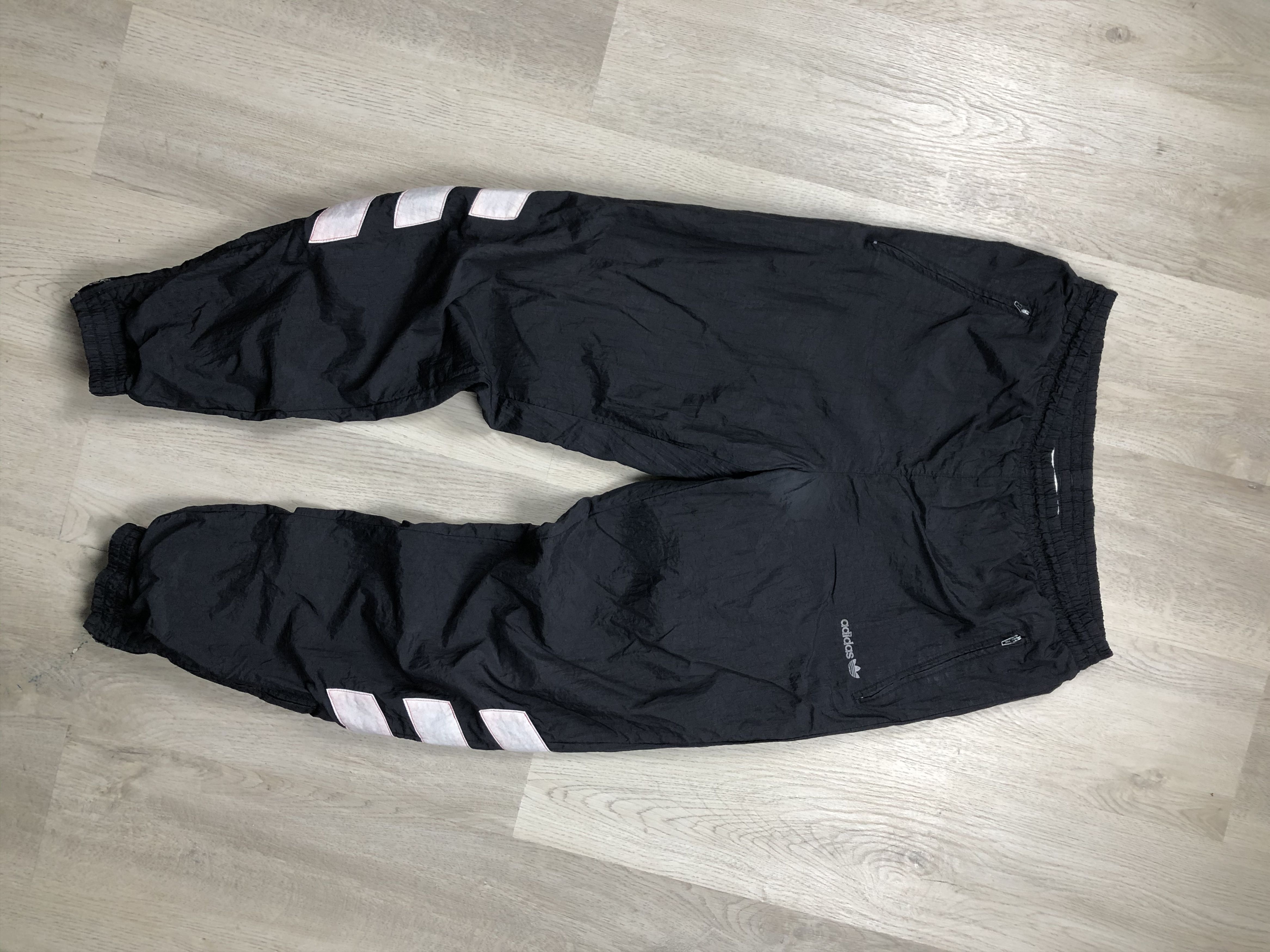 Adidas Adidas Vintage Mens Nylon Pants Drill style Size US 32 / EU 48 - 1 Thumbnail