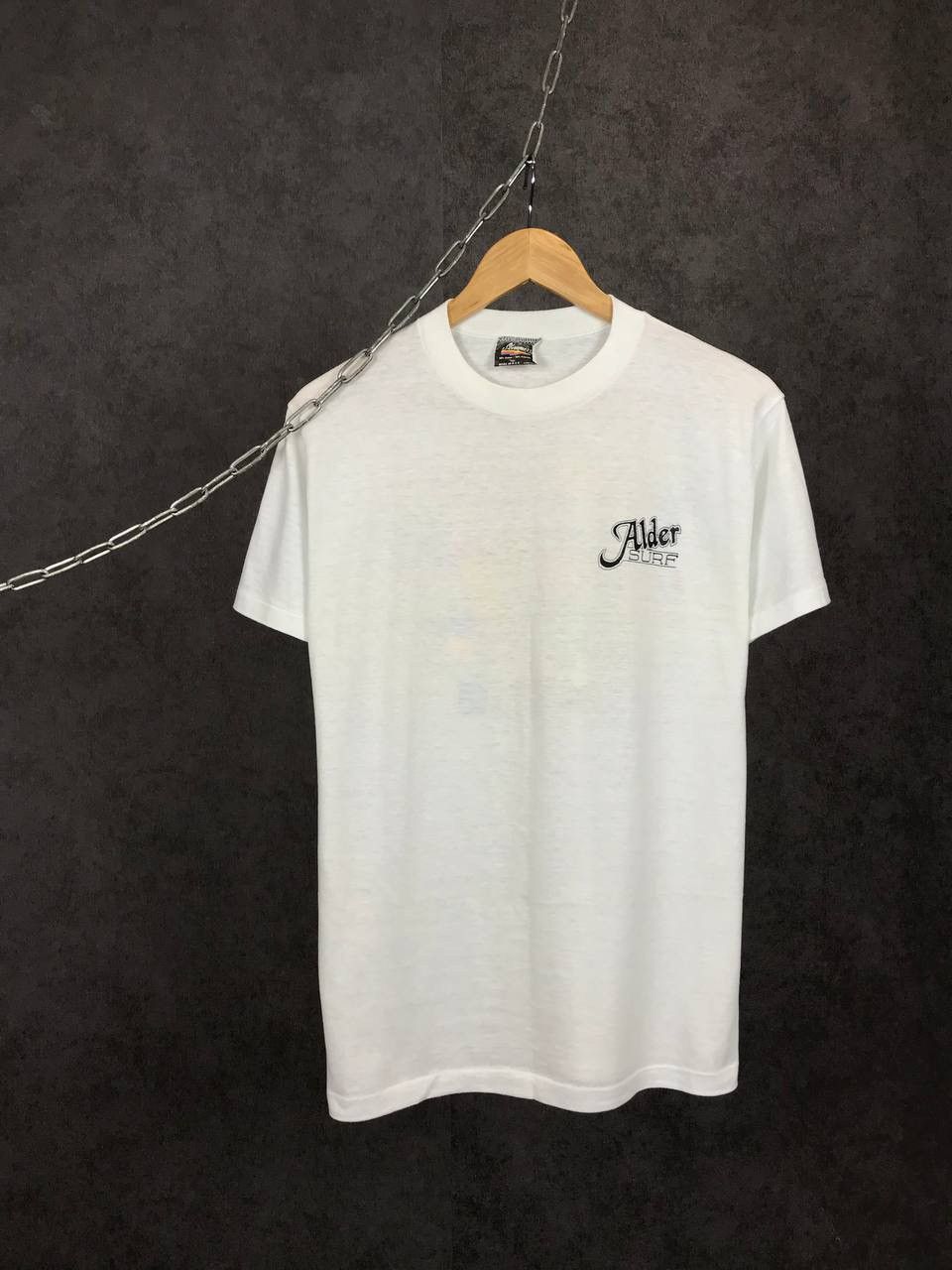 Vintage Alder Surf vintage crazy overprinted made in USA tee Size US M / EU 48-50 / 2 - 2 Thumbnail