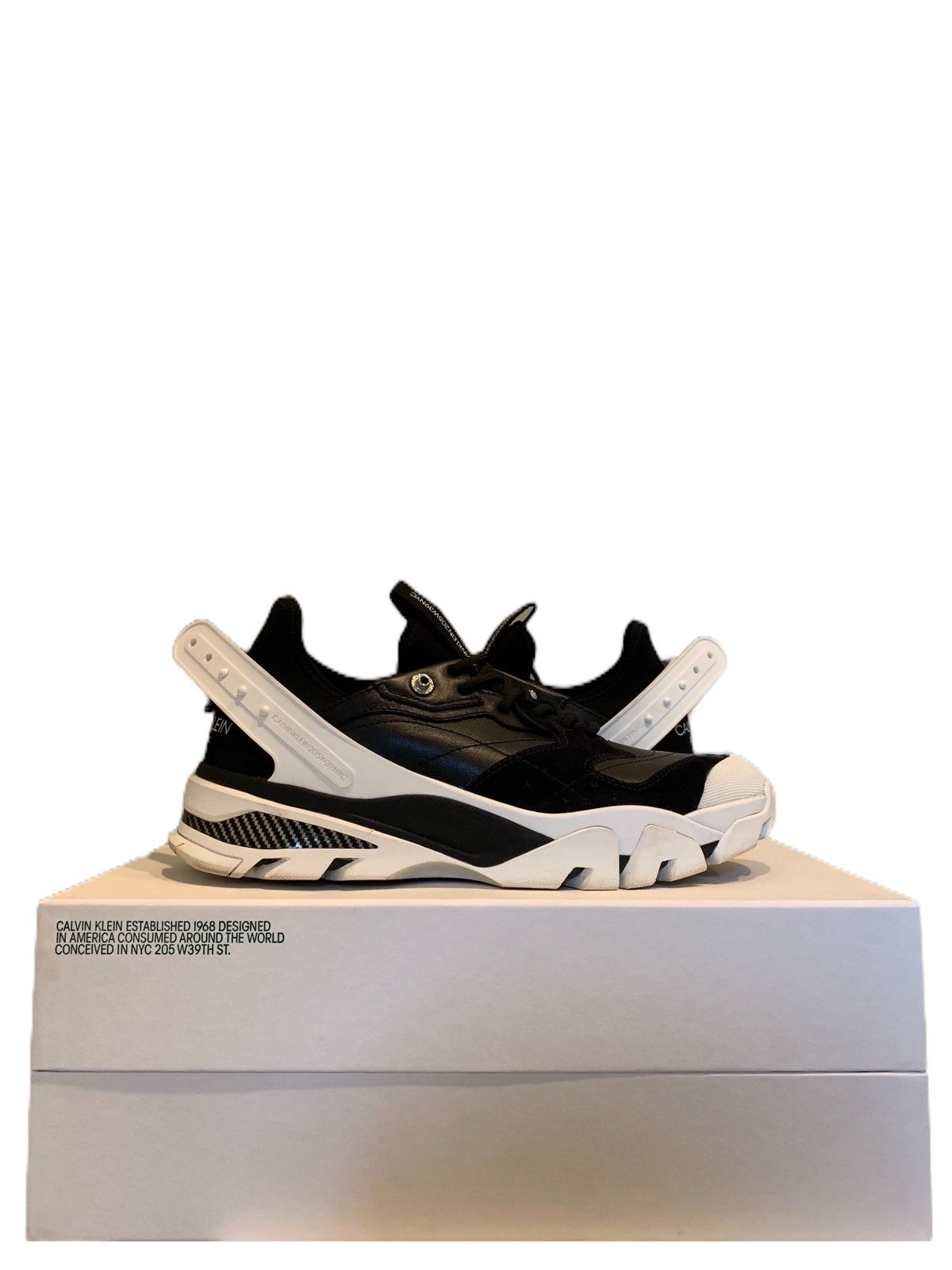 Calvin Klein 205W39NYC Calvin Klein 205W39NYC Carlos 10 Sneakers Black/White Size US 10 / EU 43 - 9 Thumbnail