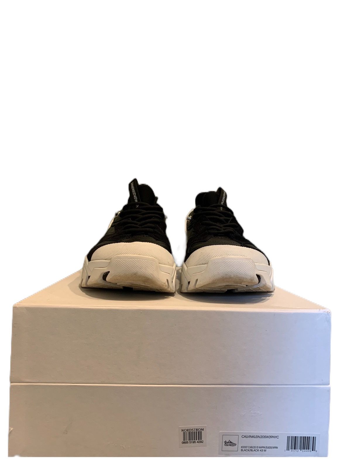 Calvin Klein 205W39NYC Calvin Klein 205W39NYC Carlos 10 Sneakers Black/White Size US 10 / EU 43 - 6 Thumbnail