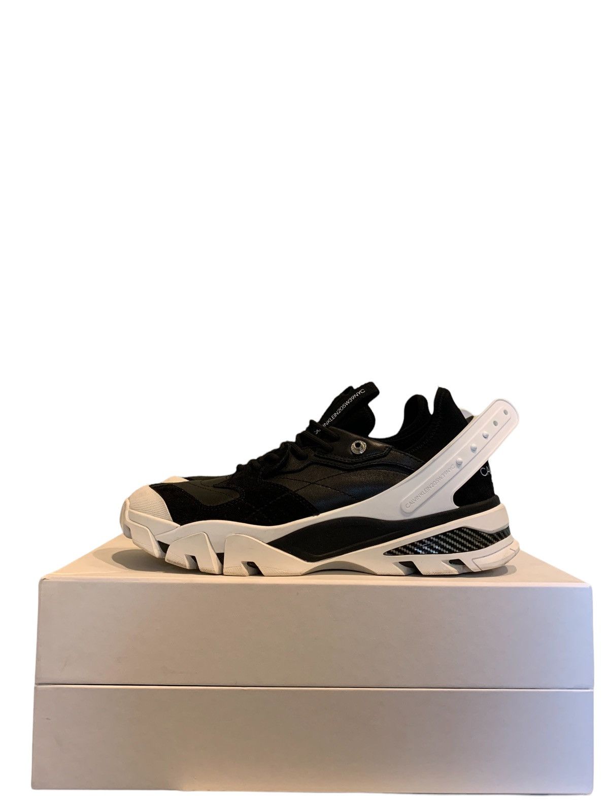 Calvin Klein 205W39NYC Calvin Klein 205W39NYC Carlos 10 Sneakers Black/White Size US 10 / EU 43 - 8 Thumbnail