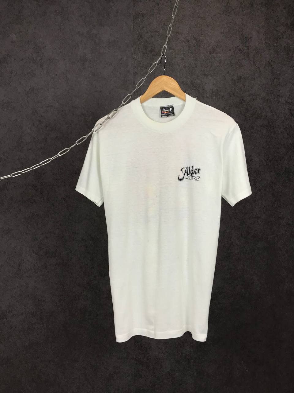 Vintage Alder Surf crazy overprinted vintage made in USA tee Size US L / EU 52-54 / 3 - 2 Thumbnail
