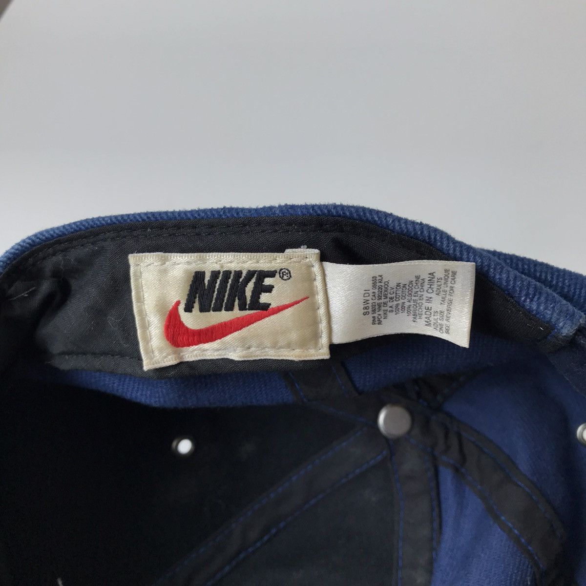 Nike × Vintage Vintage 90s Nike Italia Cap Size ONE SIZE - 5 Thumbnail