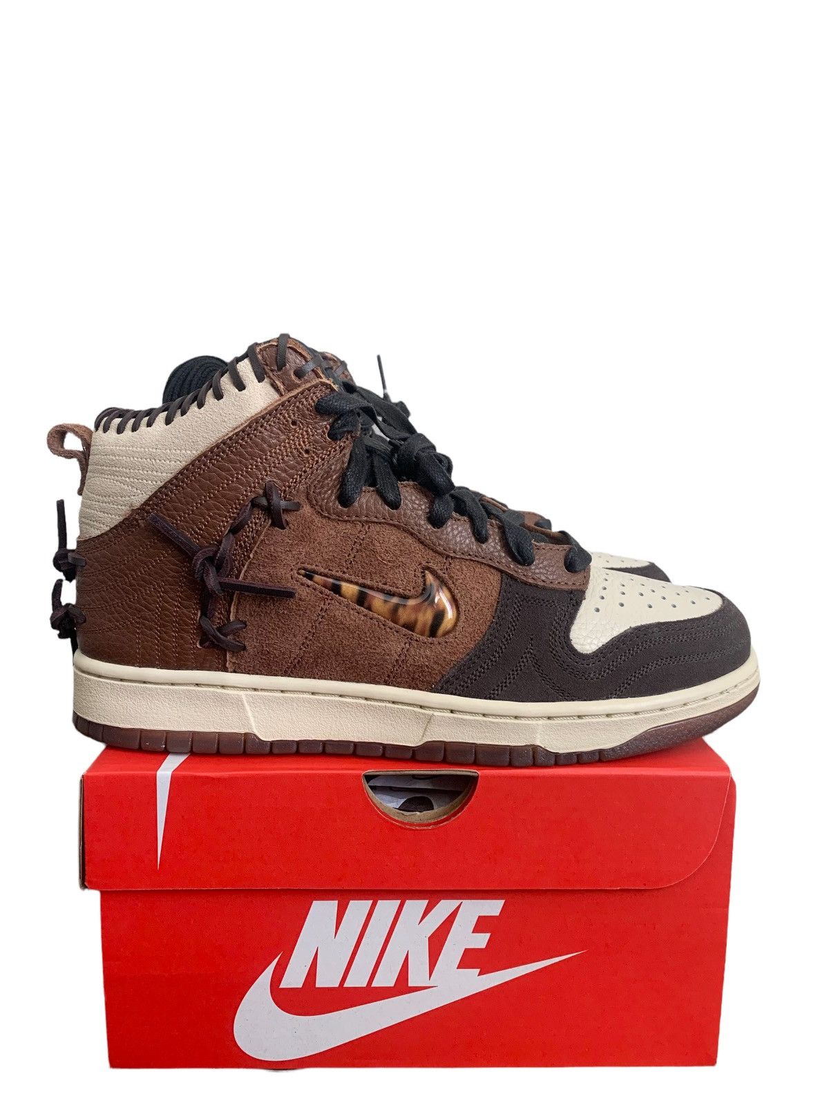Bodega × Nike Nike x Bodega Dunk High Legend Fauna Brown CZ8125-200 Size US 10 / EU 43 - 12 Thumbnail