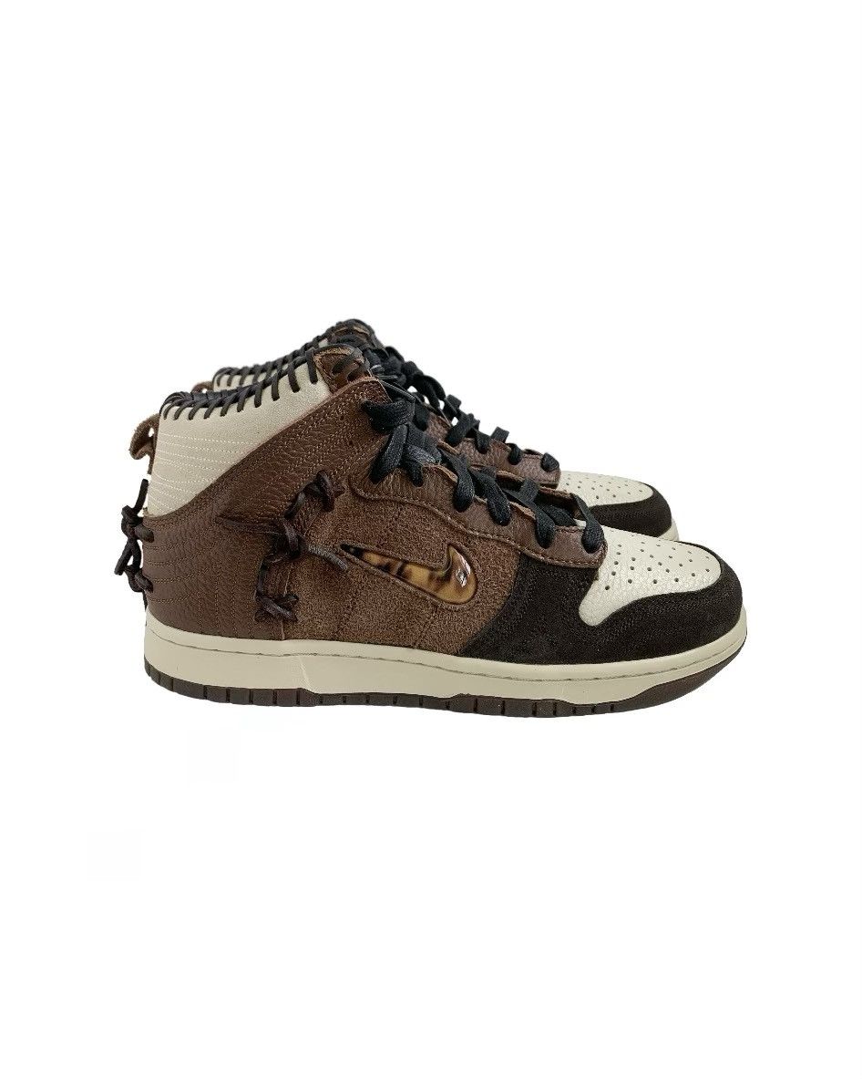 Bodega × Nike Nike x Bodega Dunk High Legend Fauna Brown CZ8125-200 Size US 10 / EU 43 - 13 Thumbnail