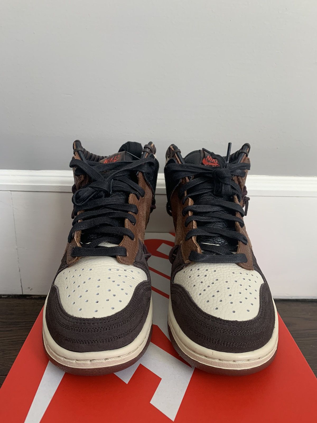 Bodega × Nike Nike x Bodega Dunk High Legend Fauna Brown CZ8125-200 Size US 9 / EU 42 - 2 Thumbnail