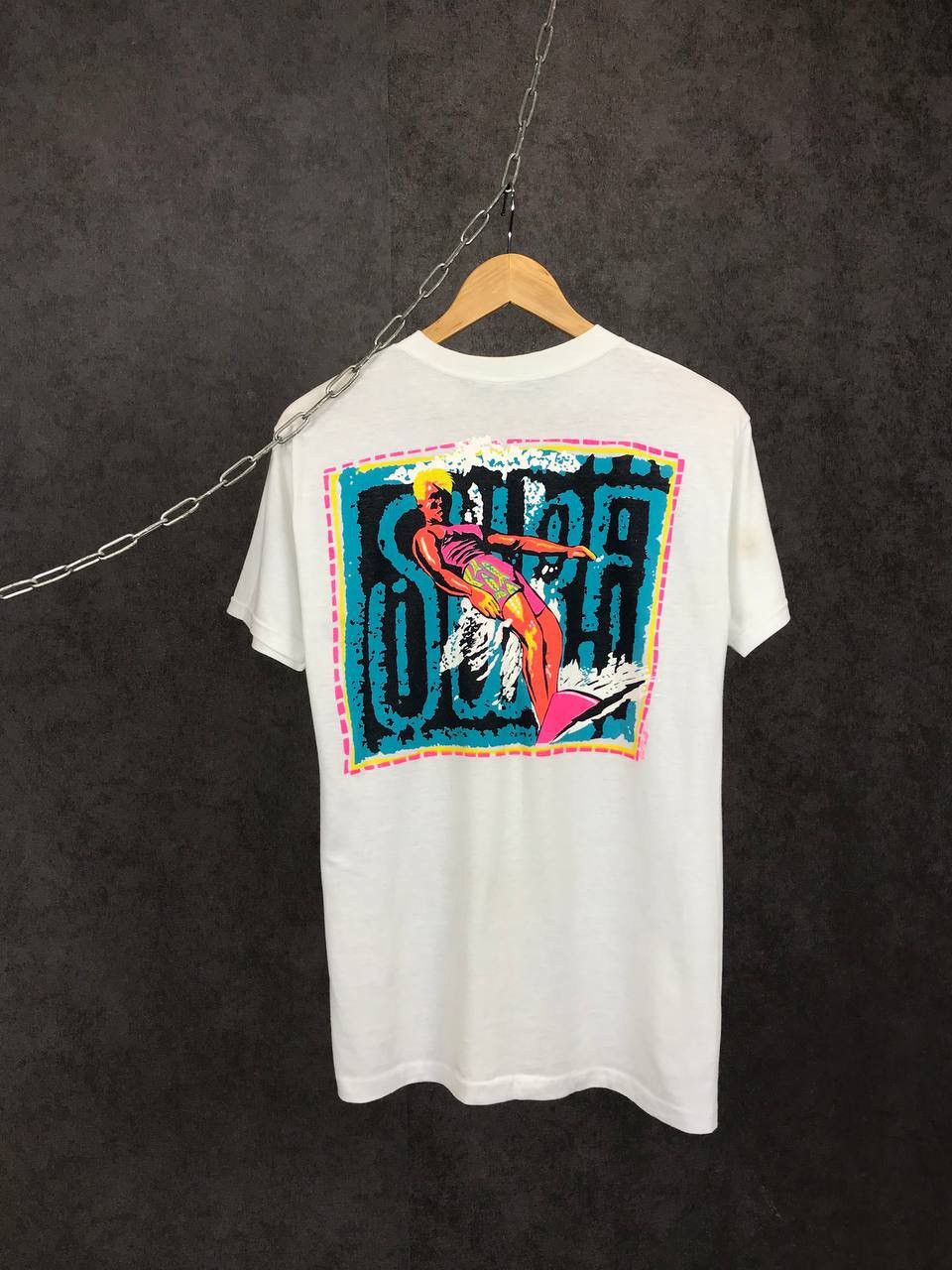 Vintage Alder Surf vintage made in USA American vintage overprinted Size US M / EU 48-50 / 2 - 1 Thumbnail