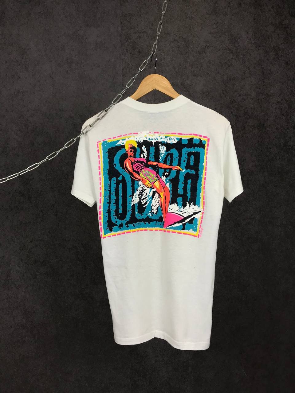Vintage Alder Surf vintage made in USA American vintage overprinted Size US M / EU 48-50 / 2 - 1 Thumbnail