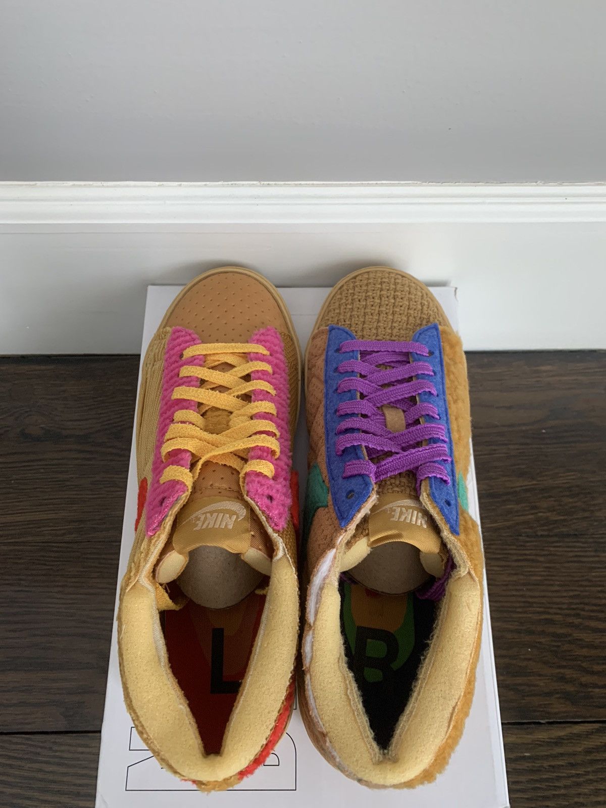 Cactus Plant Flea Market × Nike Nike x Cactus Plant Flea Market Blazer Mid Sponge By You Size US 9.5 / EU 42-43 - 7 Thumbnail