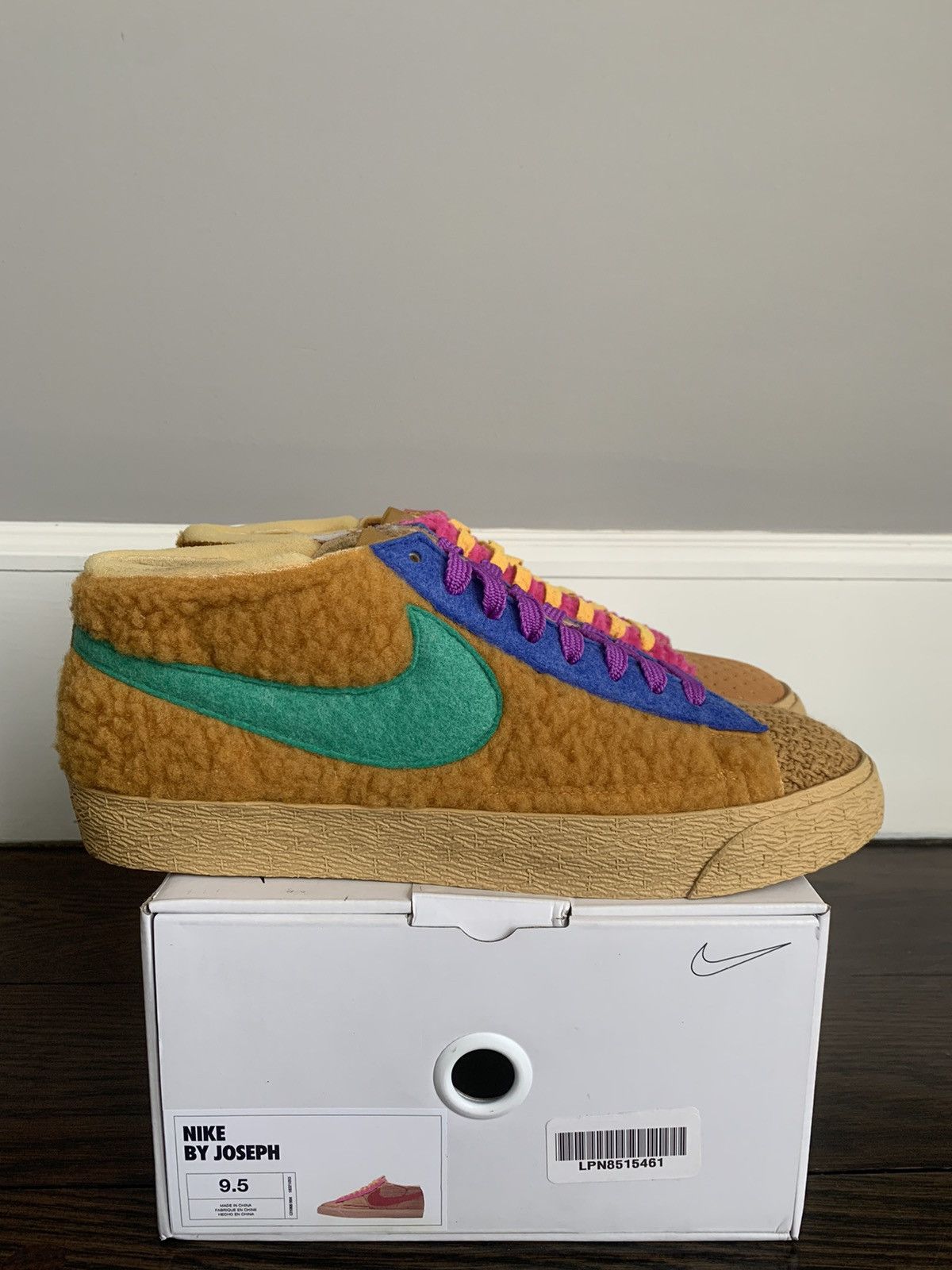 Cactus Plant Flea Market × Nike Nike x Cactus Plant Flea Market Blazer Mid Sponge By You Size US 9.5 / EU 42-43 - 2 Thumbnail