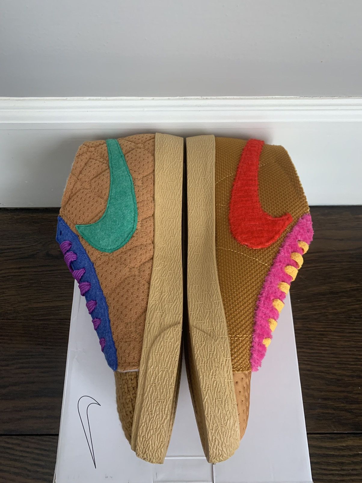 Cactus Plant Flea Market × Nike Nike x Cactus Plant Flea Market Blazer Mid Sponge By You Size US 9.5 / EU 42-43 - 8 Thumbnail