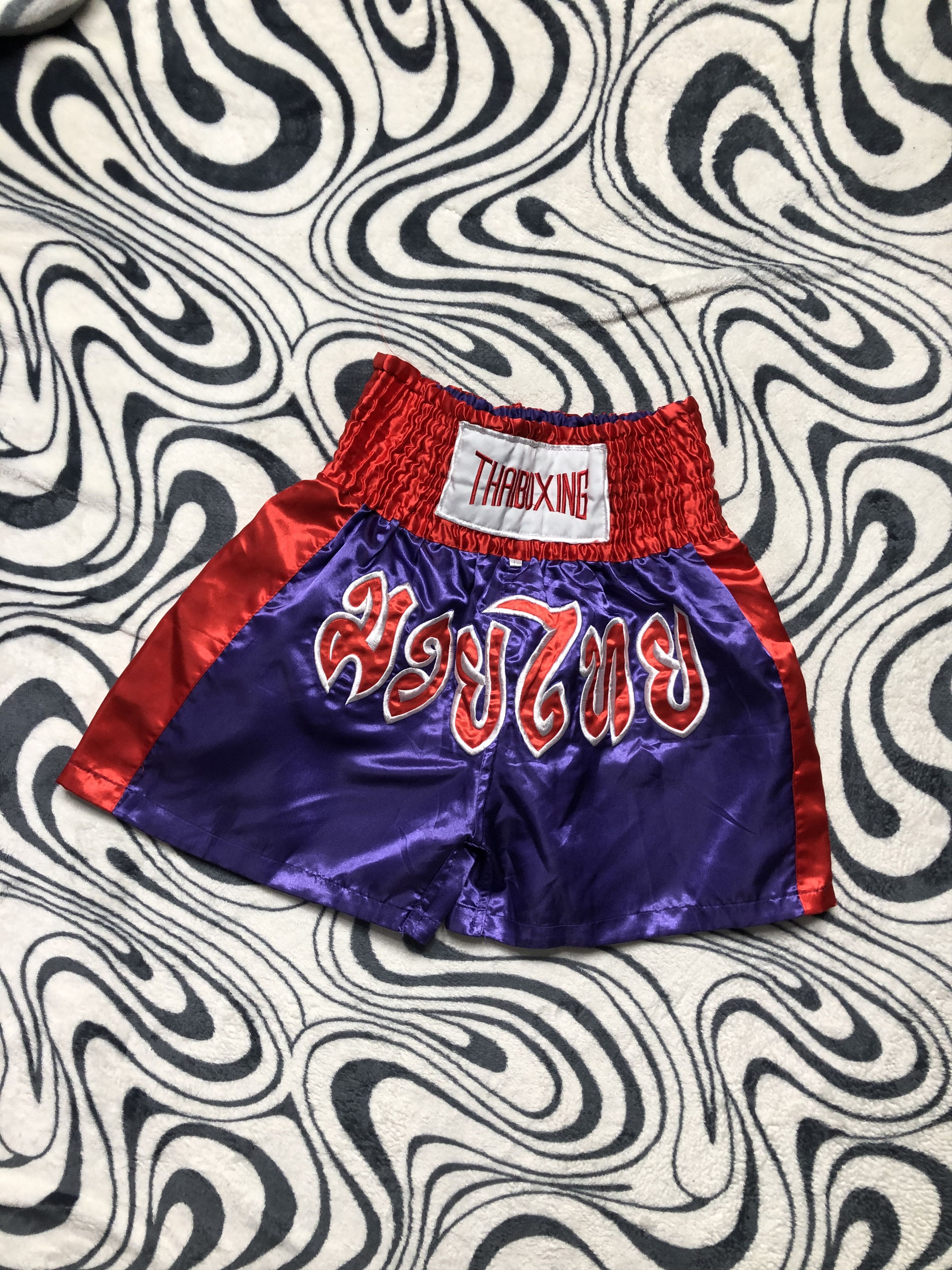 Sports Specialties × Vintage Muai Thai Boxing Shorts Thaiboxing Size US 34 / EU 50 - 1 Thumbnail