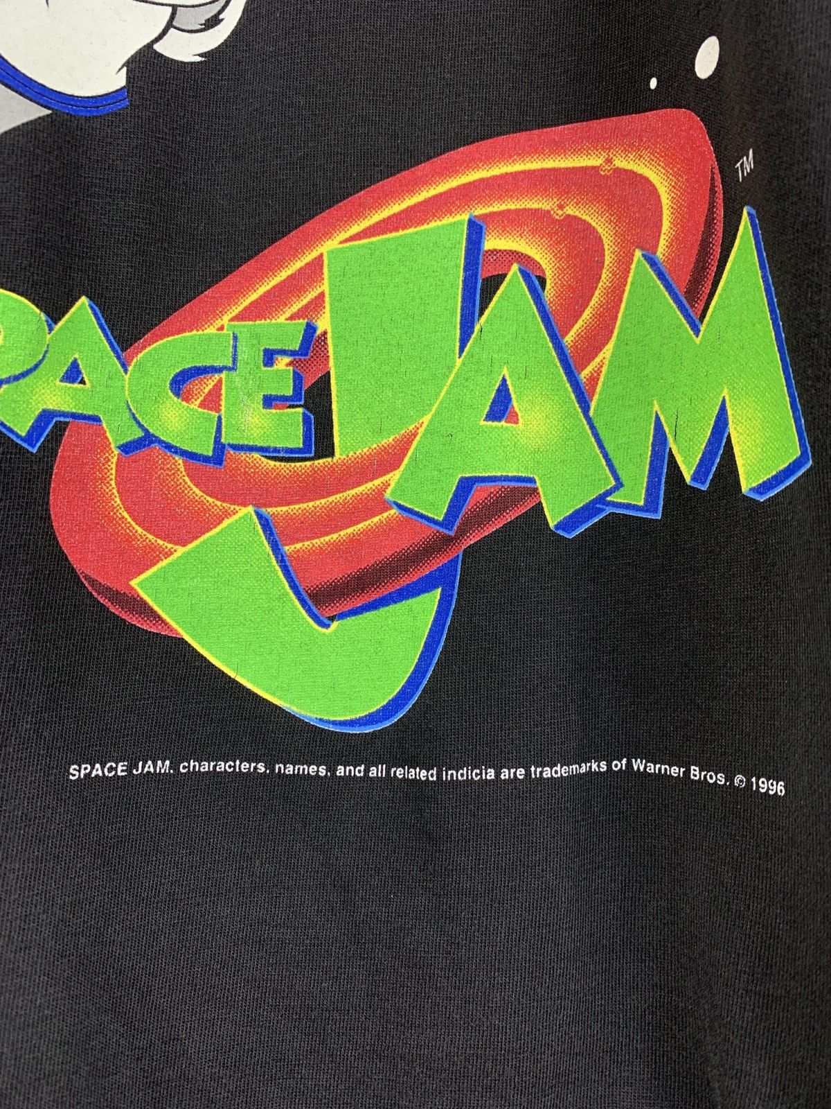 Nutmeg 1996 Vintage Bugs Bunny Space Jam Nutmeg T-Shirt Size US S / EU 44-46 / 1 - 7 Thumbnail