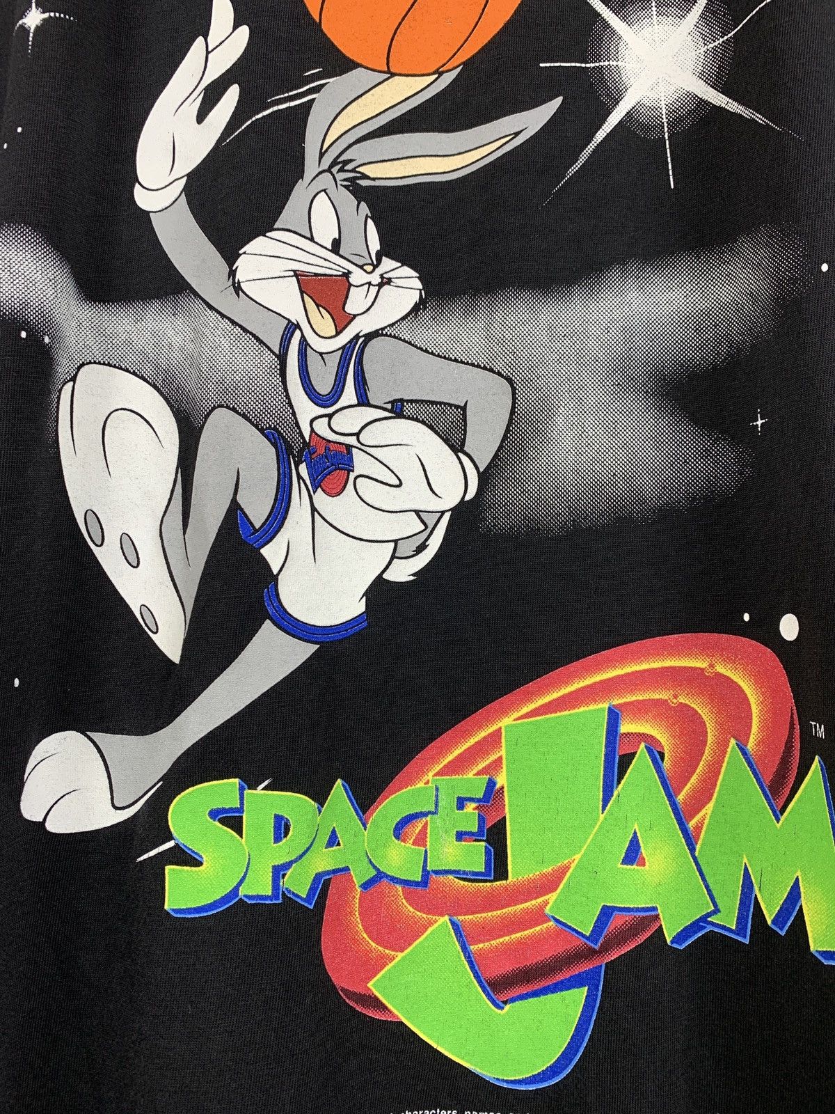 Nutmeg 1996 Vintage Bugs Bunny Space Jam Nutmeg T-Shirt Size US S / EU 44-46 / 1 - 8 Thumbnail