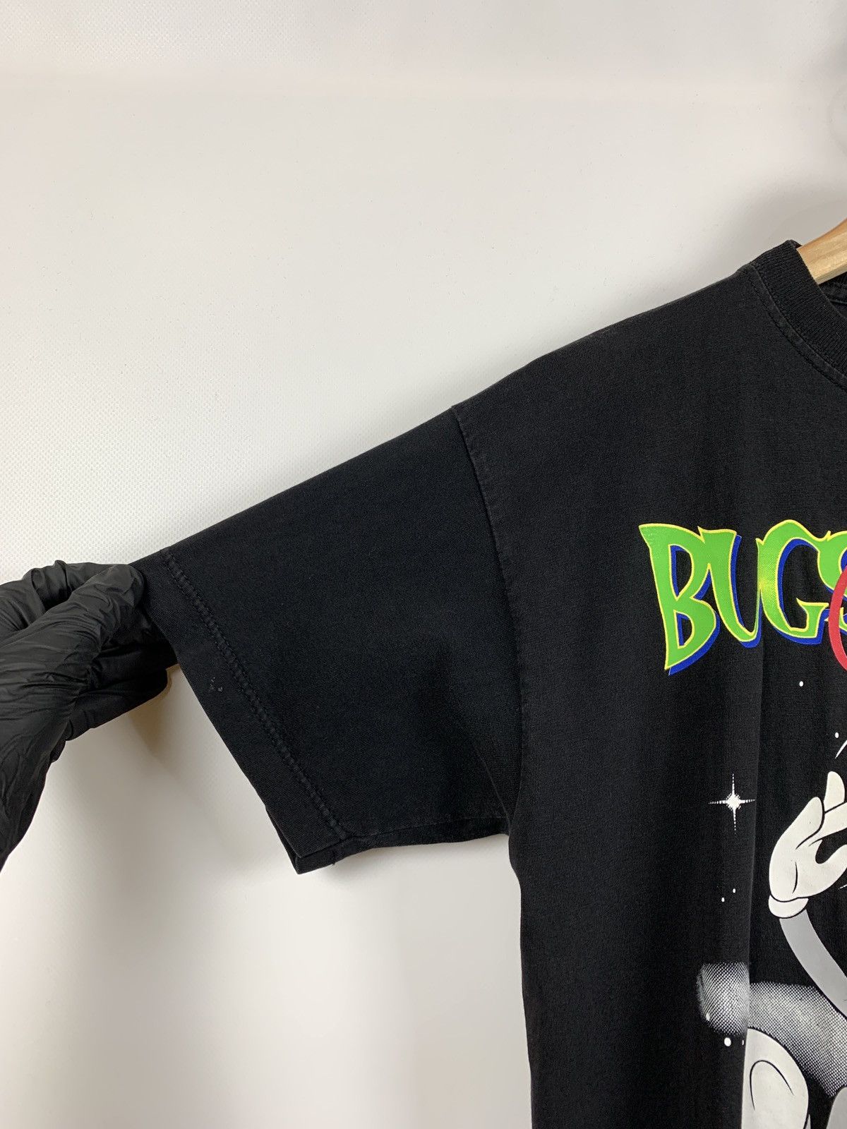 Nutmeg 1996 Vintage Bugs Bunny Space Jam Nutmeg T-Shirt Size US S / EU 44-46 / 1 - 10 Thumbnail