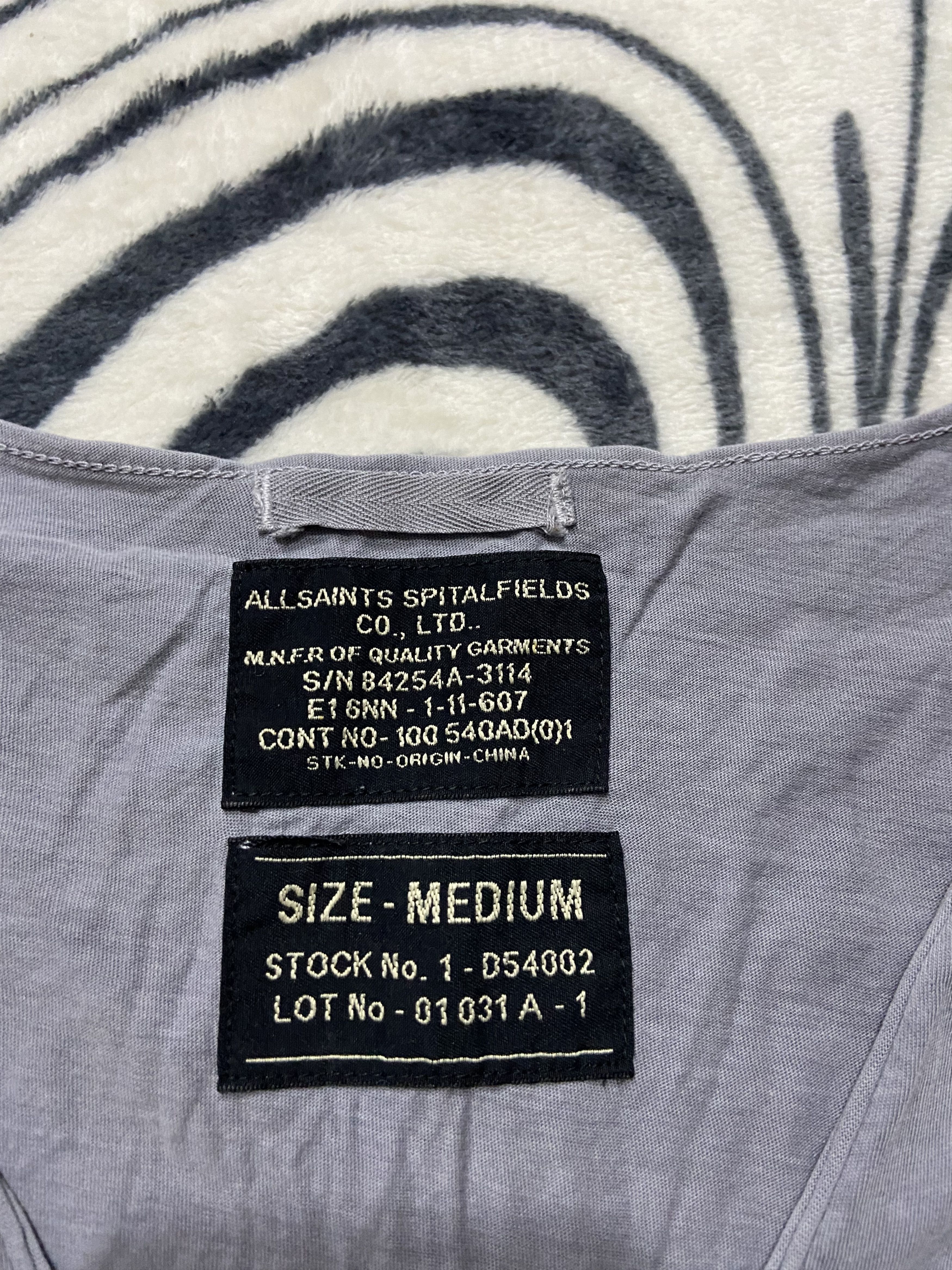Allsaints Allsaints Mens Long Sleeve T-Shirt Size US M / EU 48-50 / 2 - 4 Thumbnail