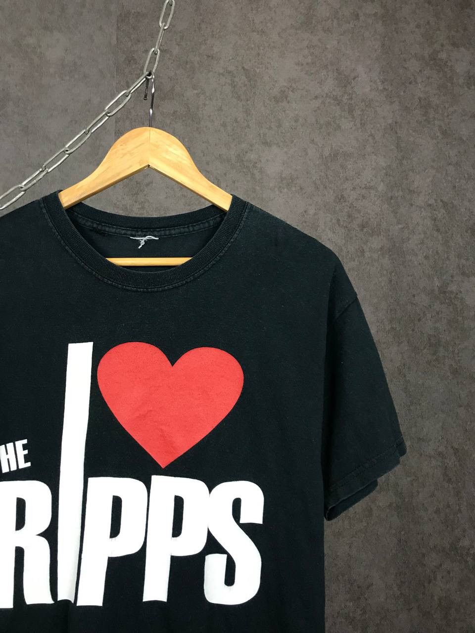 Band Tees × Vintage The Ripps I Love The Ripps vintage rock band overprinted tee Size US S / EU 44-46 / 1 - 3 Thumbnail