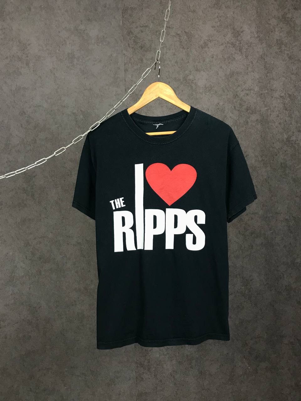 Band Tees × Vintage The Ripps I Love The Ripps vintage rock band overprinted tee Size US S / EU 44-46 / 1 - 1 Thumbnail
